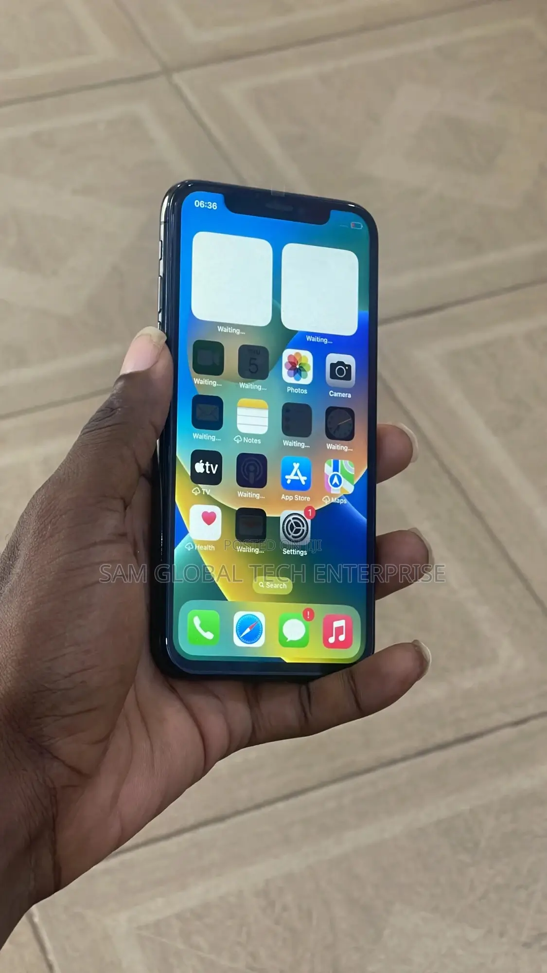 Apple iPhone X 64 GB Black