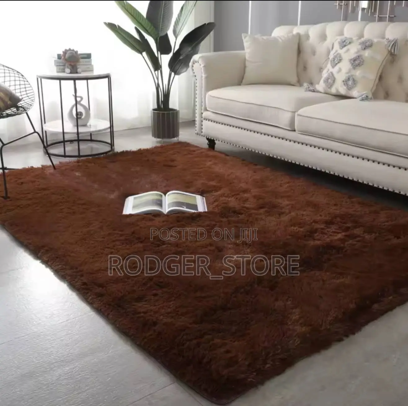 Soft Fluffy Home Rug For Living Room