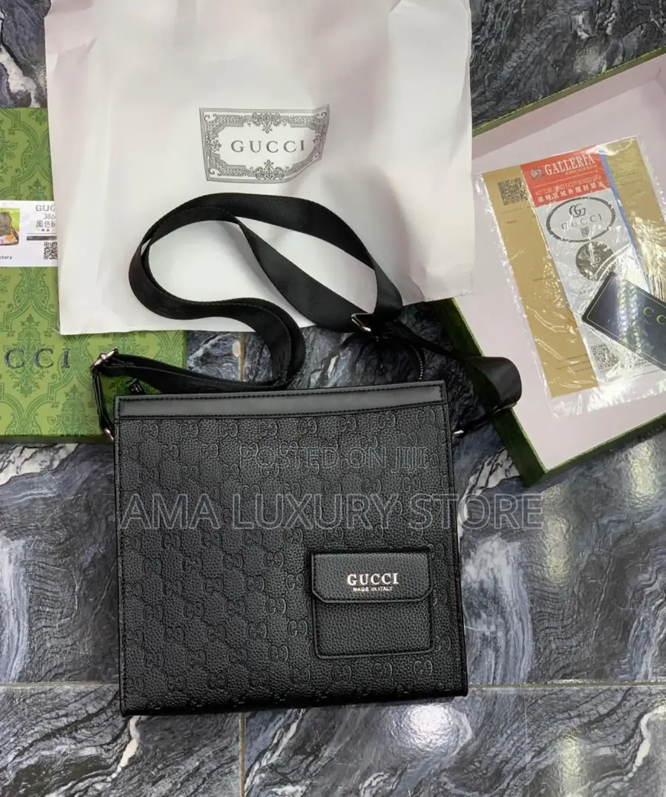Design Quality Leather Side Bags