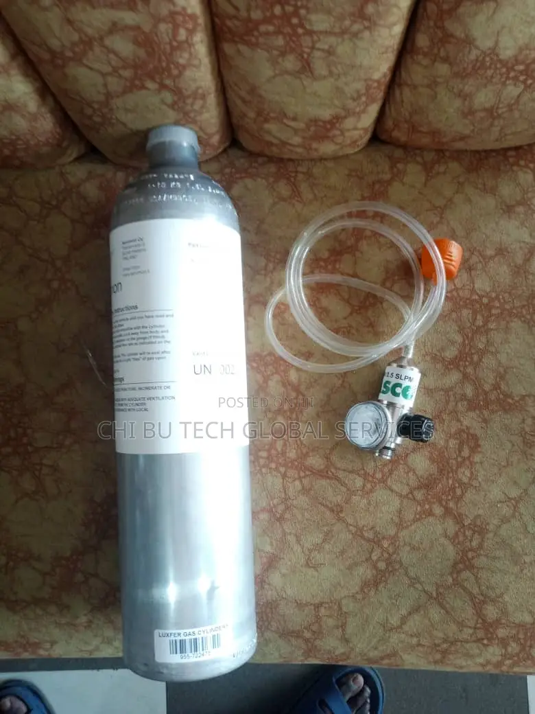 Portable Gas Calibration Cylinder Kit With Hose and Hood