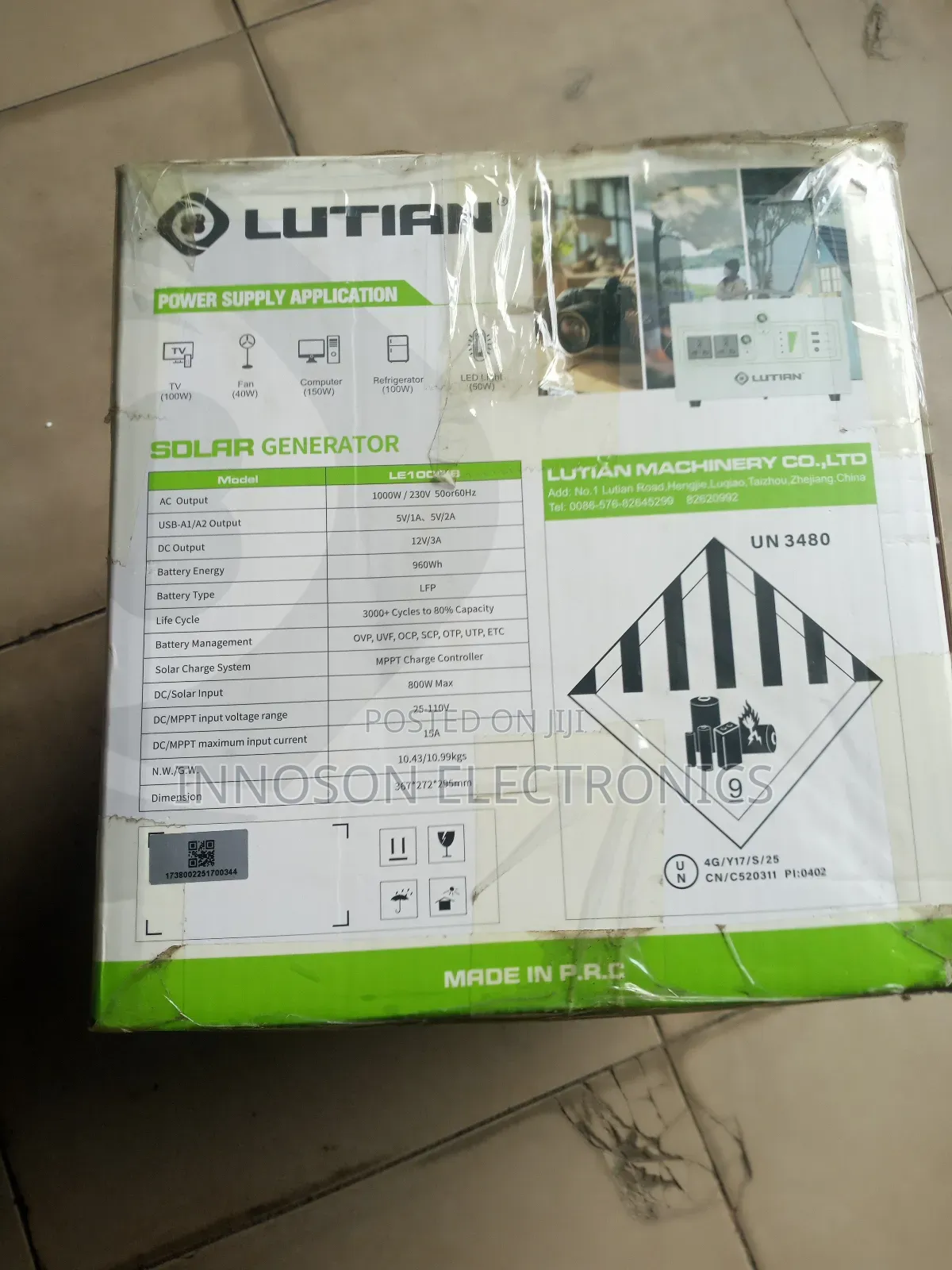 Lutian Solar Inverter Generator Le1000-B