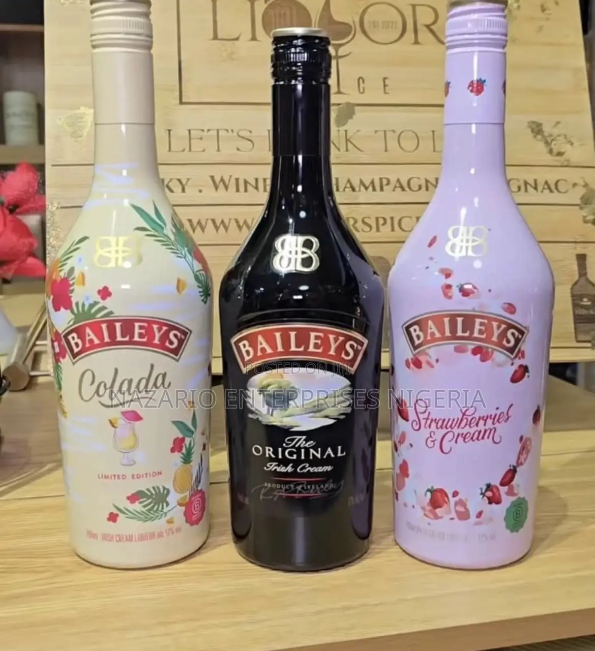Baileys Strawberries Cream – Carton of 12 Bottles