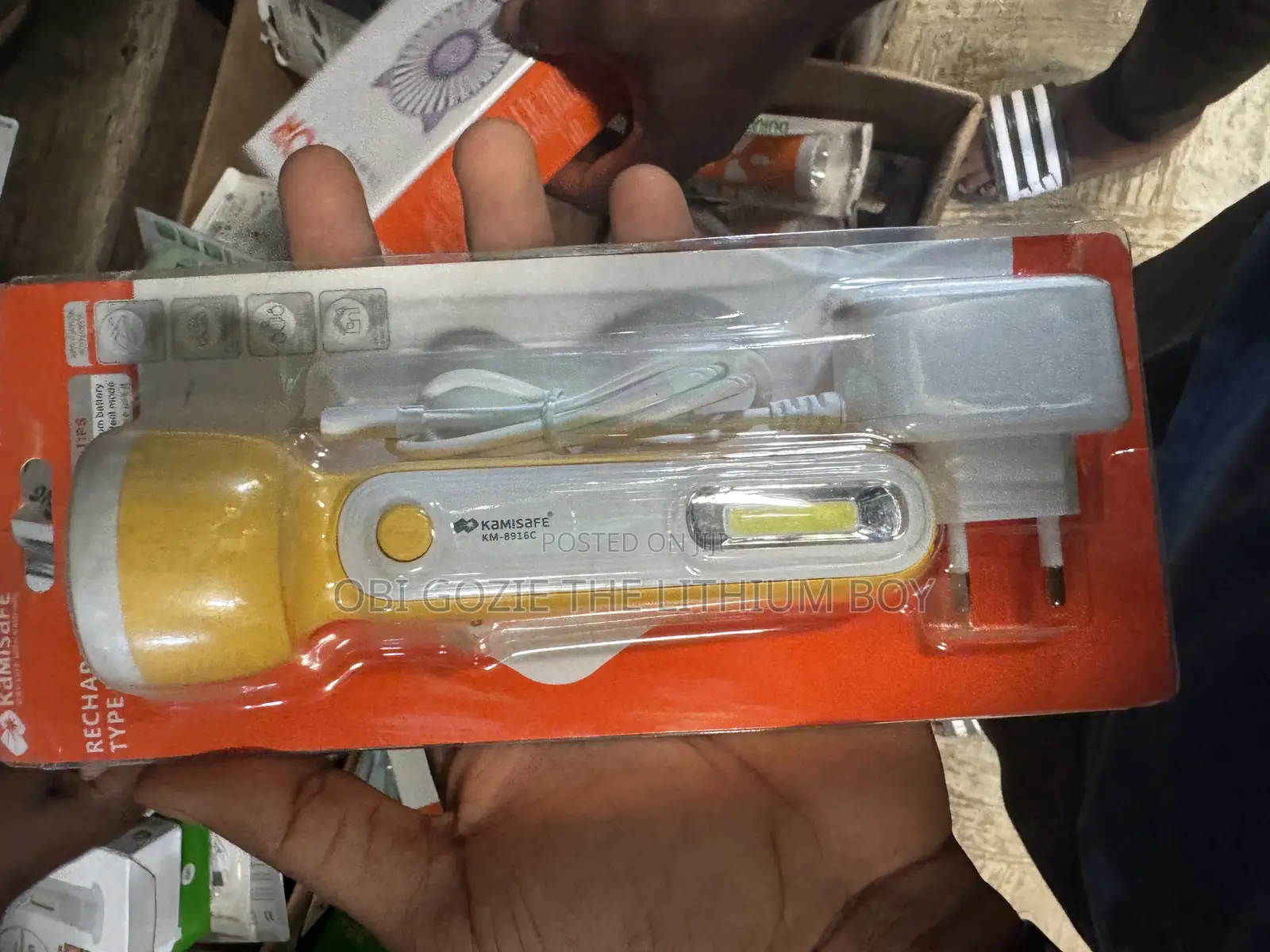 High Quality Rechargeable Touch Light Importer Vendor in Lagos Ojo
