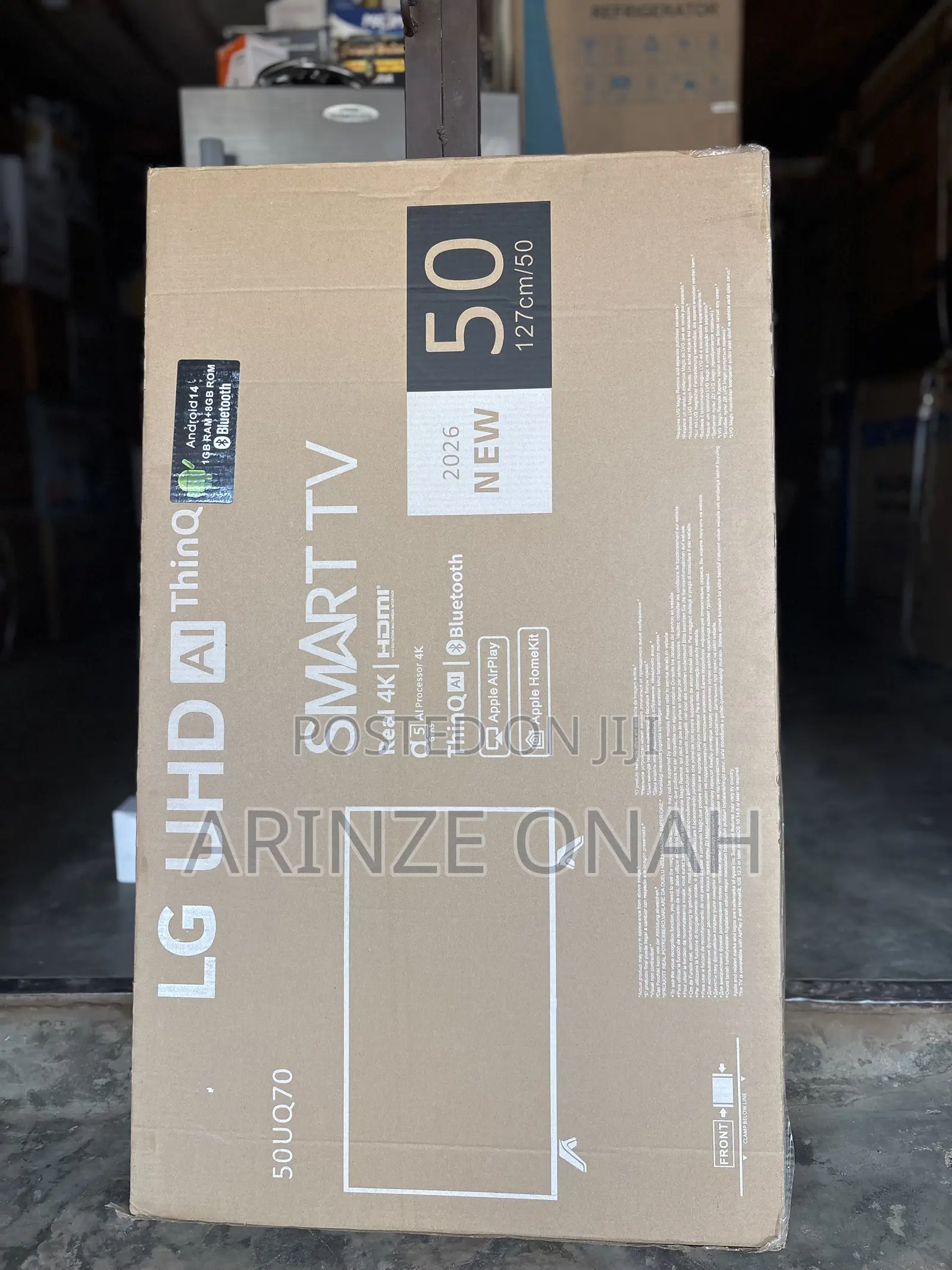 50” Lg Smart Tv