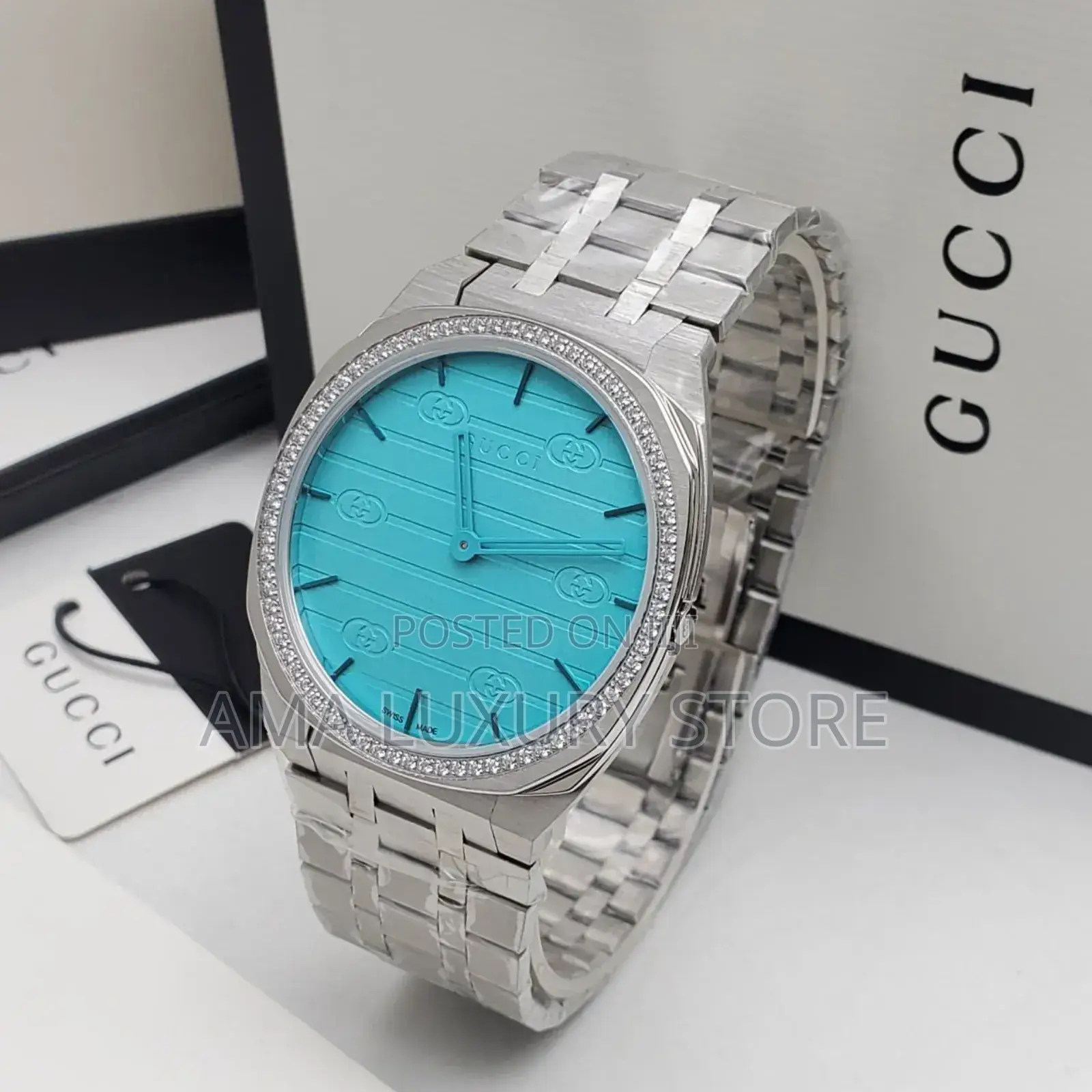 Gucci Premium Luxury Chain Strap Wristwatches