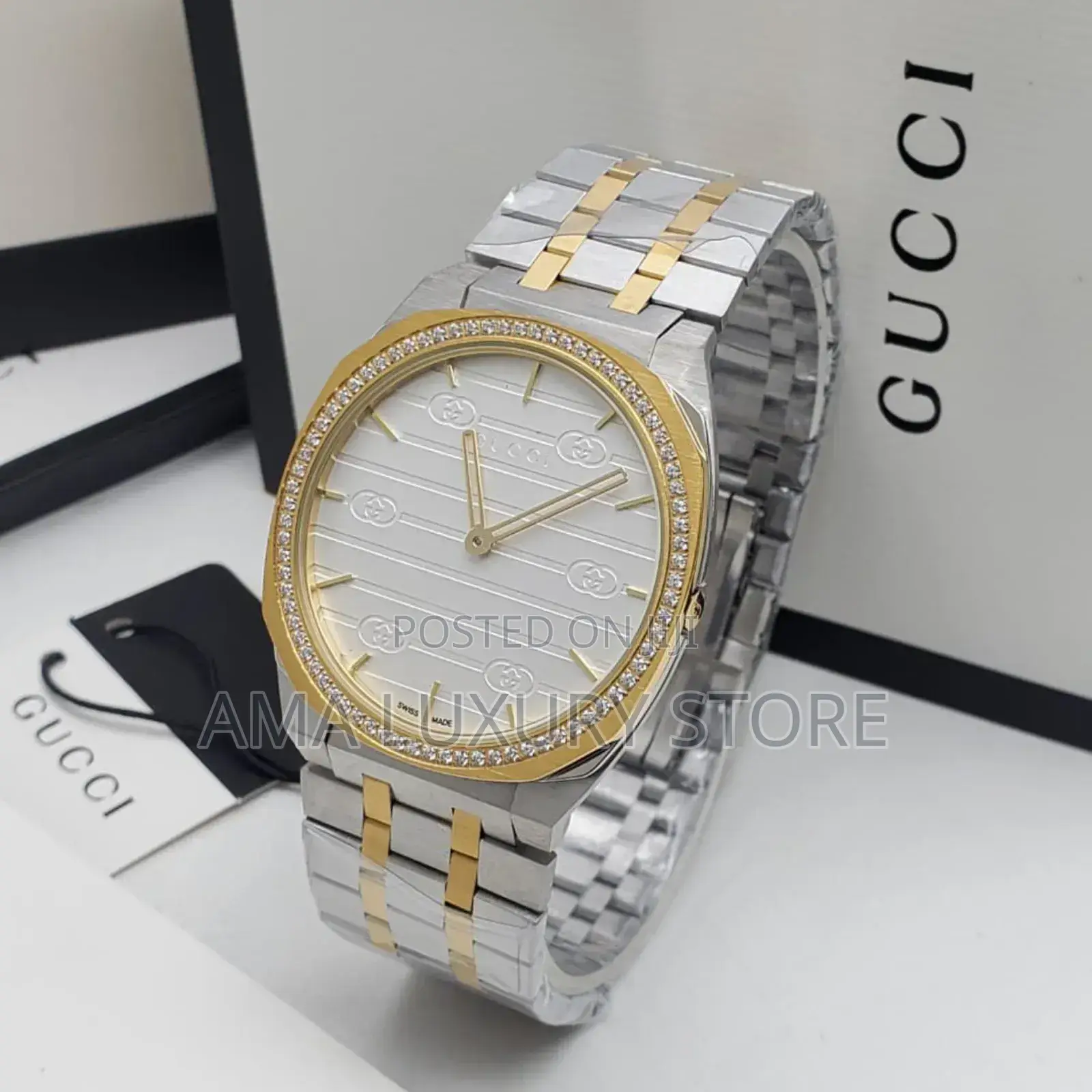 Gucci Premium Luxury Chain Strap Wristwatches