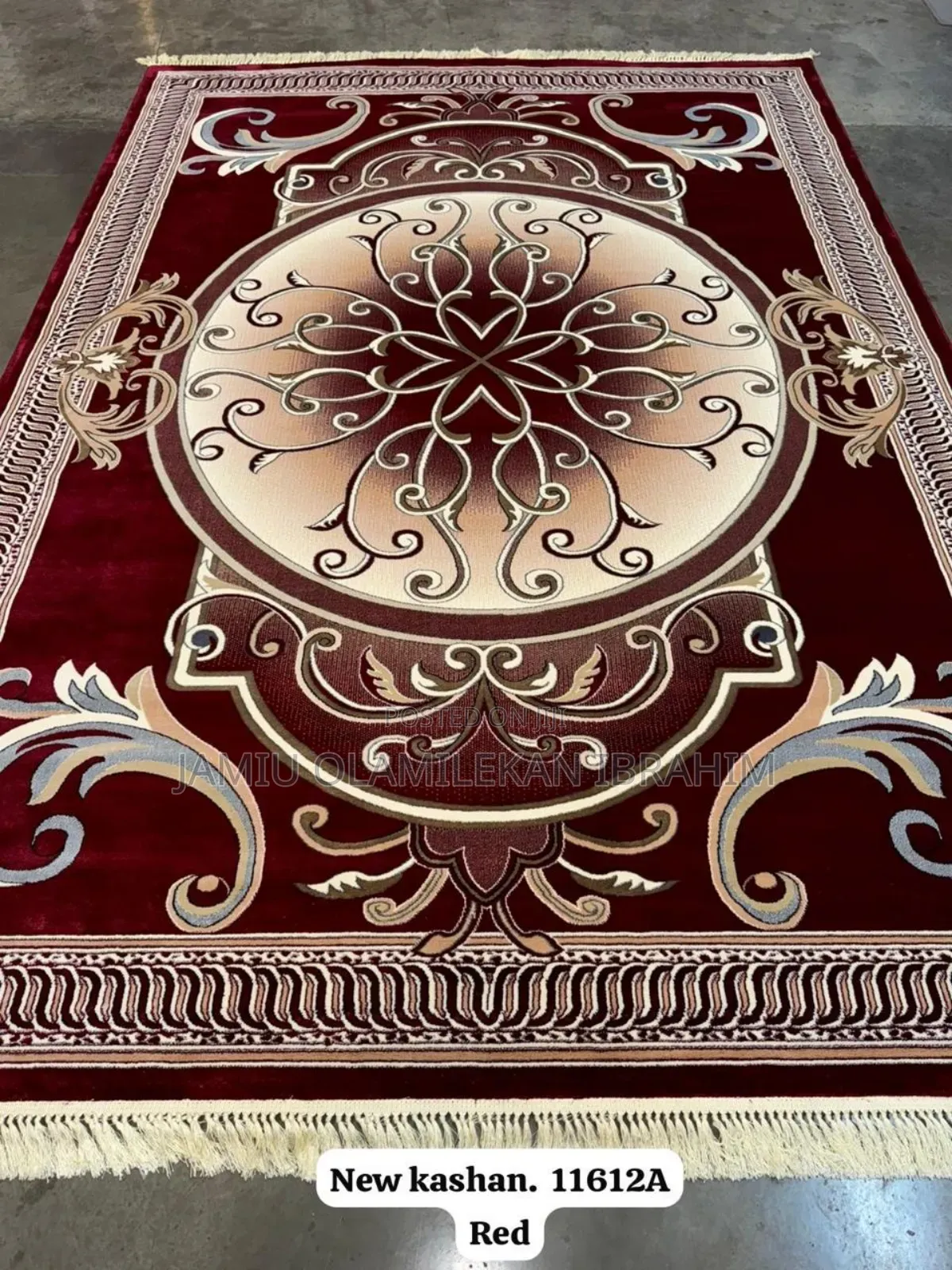 New Kashan Center Rug