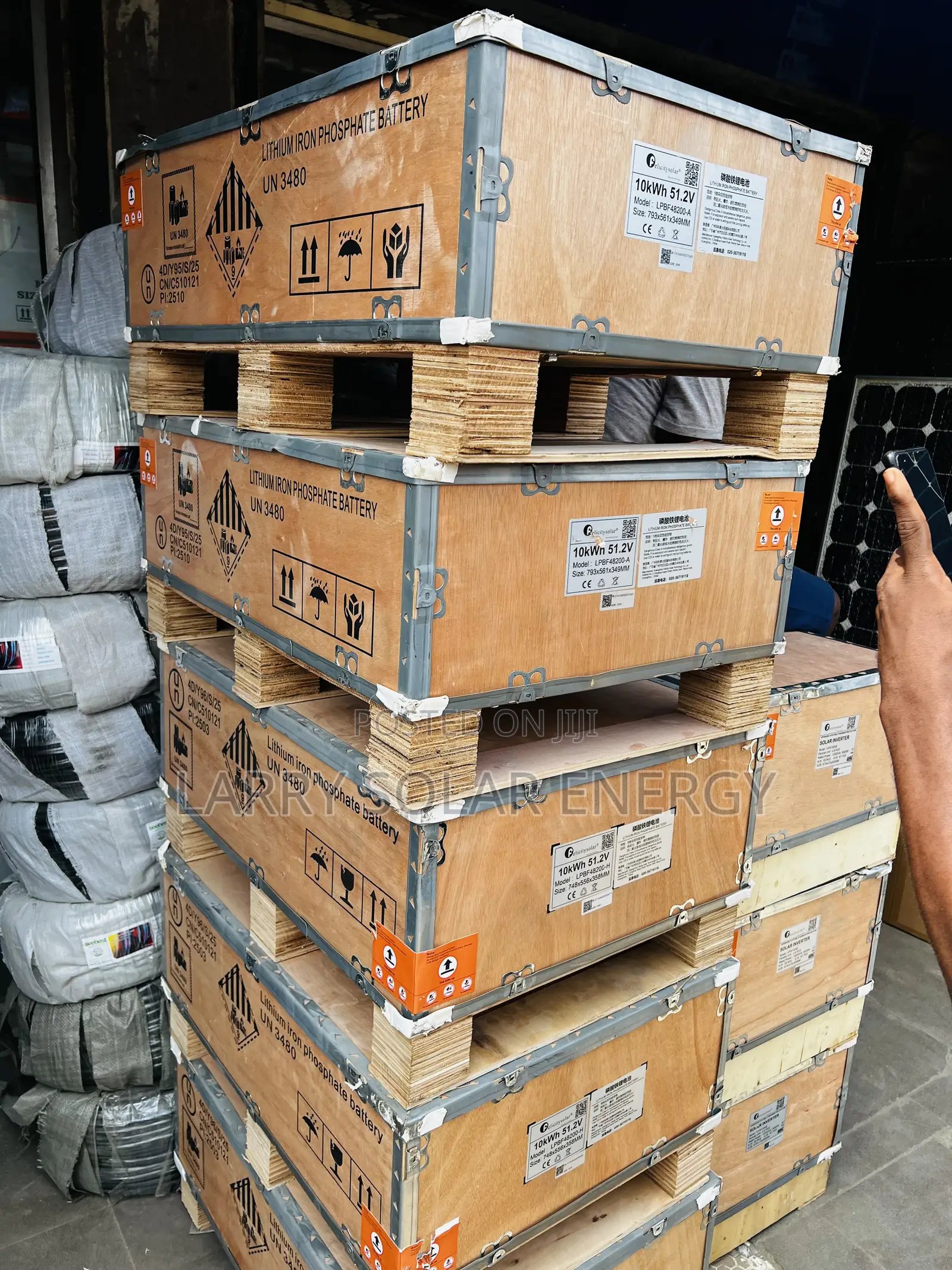 10kwh 51.2v Felicity Lithium Ion Battery