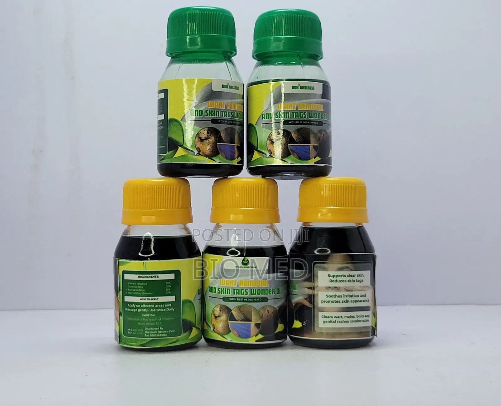 Wart Skin Tag Removal Herbal Oil 25ml– Clear Skin Support