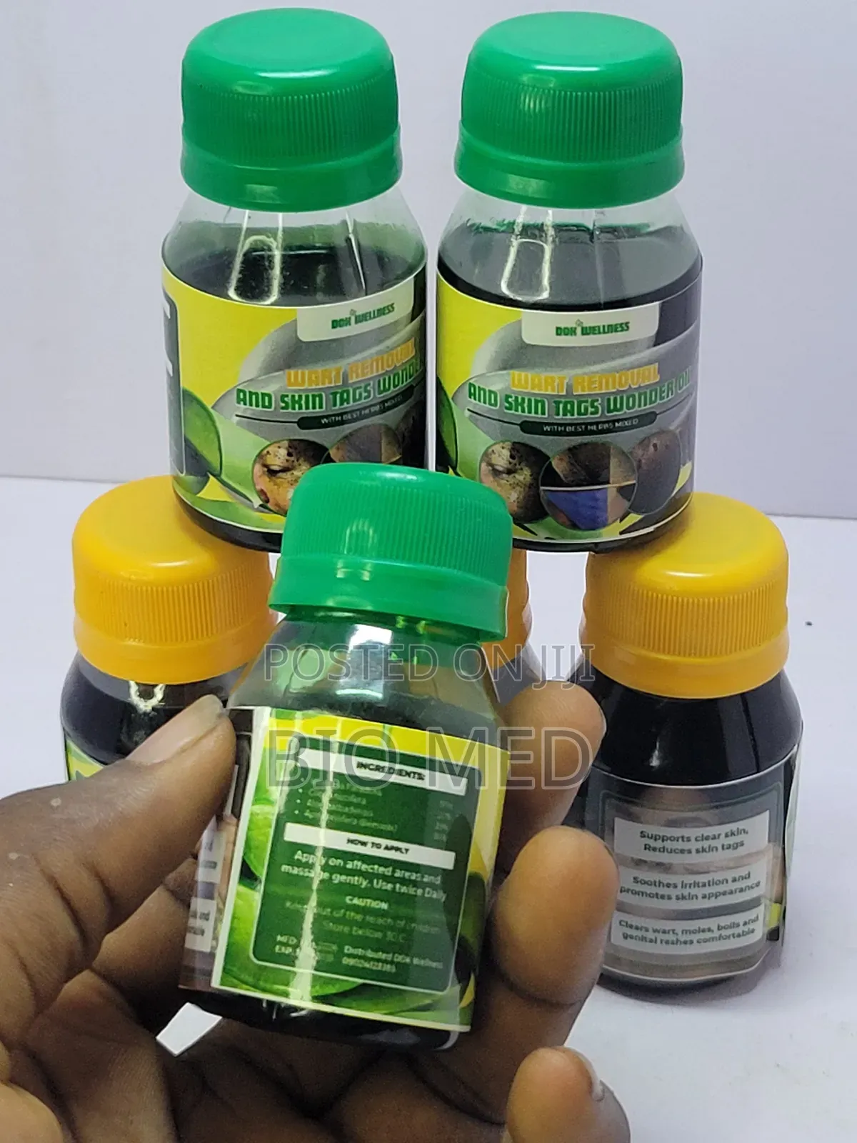 Wart Skin Tag Removal Herbal Oil 25ml– Clear Skin Support