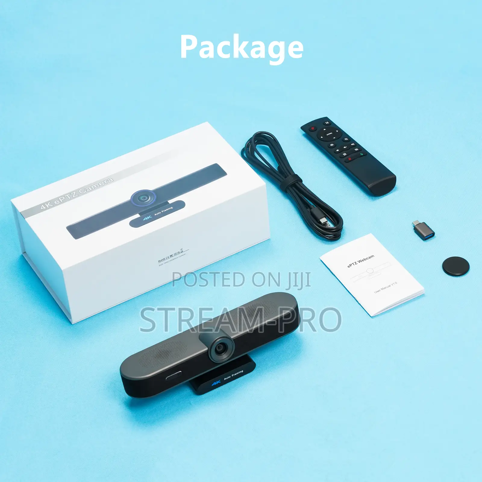 Tenveo Tevo-Va300c Eptz Webcam With Remote Control
