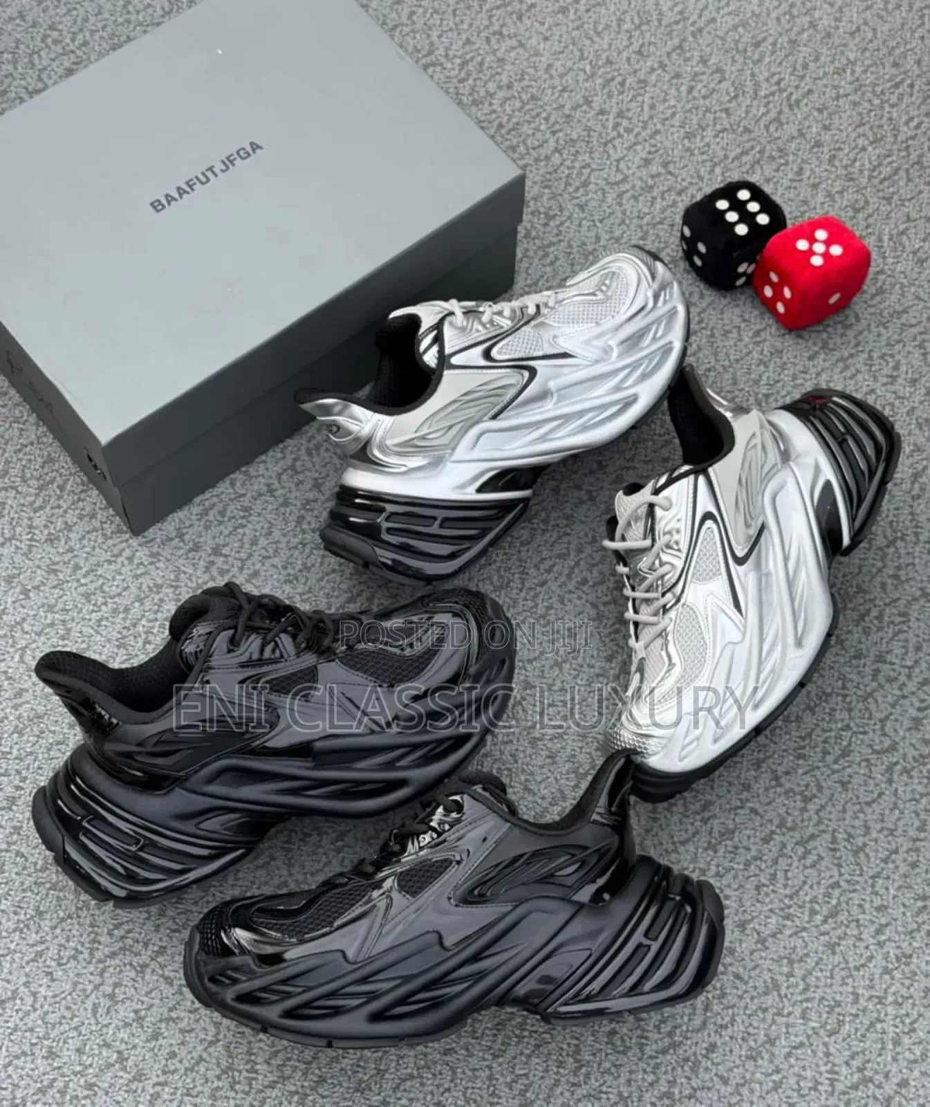 Pure Quality Luxury Men's Sneakers Baafutjfga Well Banded Package