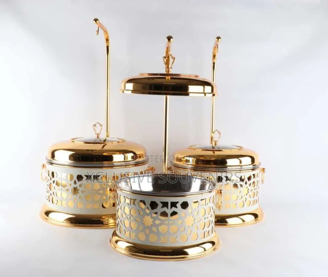 Luxury Gold Serving Dish