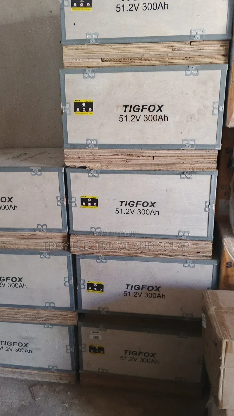 Tigfox Lithium Battery 15kwh
