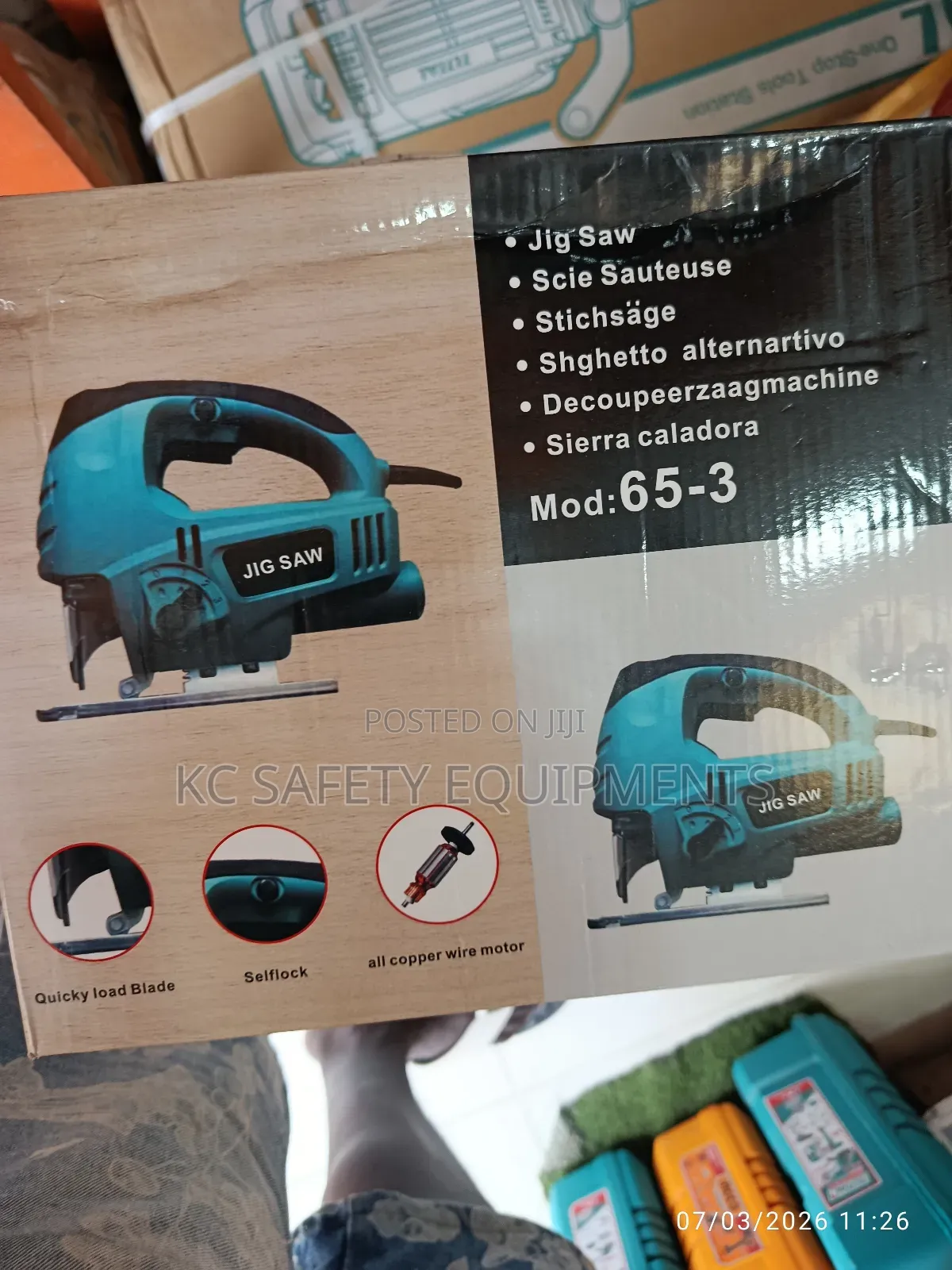 Corded Electric Jig Saw