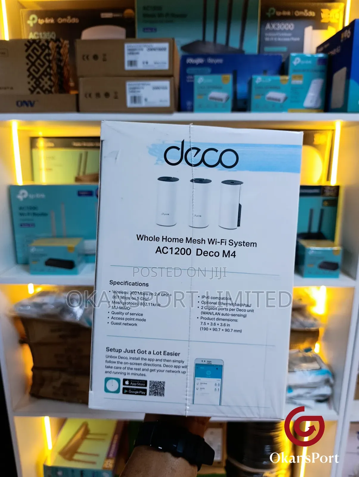 TP-Link Deco M4 M5 M9 M3 M2 S4 E4 Ac1200 Mesh Wifi 6 Router Xe70 Xe200
