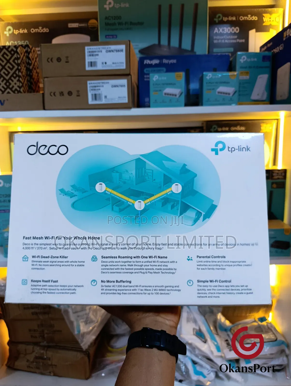 TP-Link Deco M4 M5 M9 M3 M2 S4 E4 Ac1200 Mesh Wifi 6 Router Xe70 Xe200