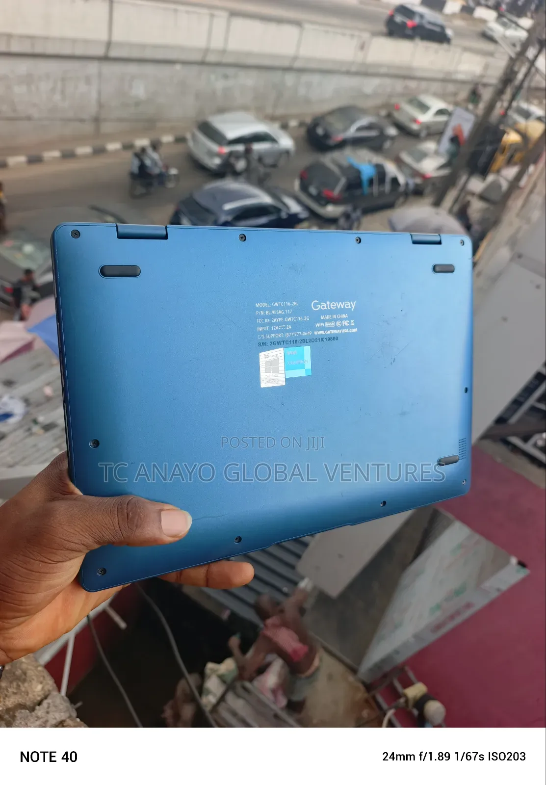 Laptop Gateway GWTC116-2 4GB Intel Celeron SSD 60GB