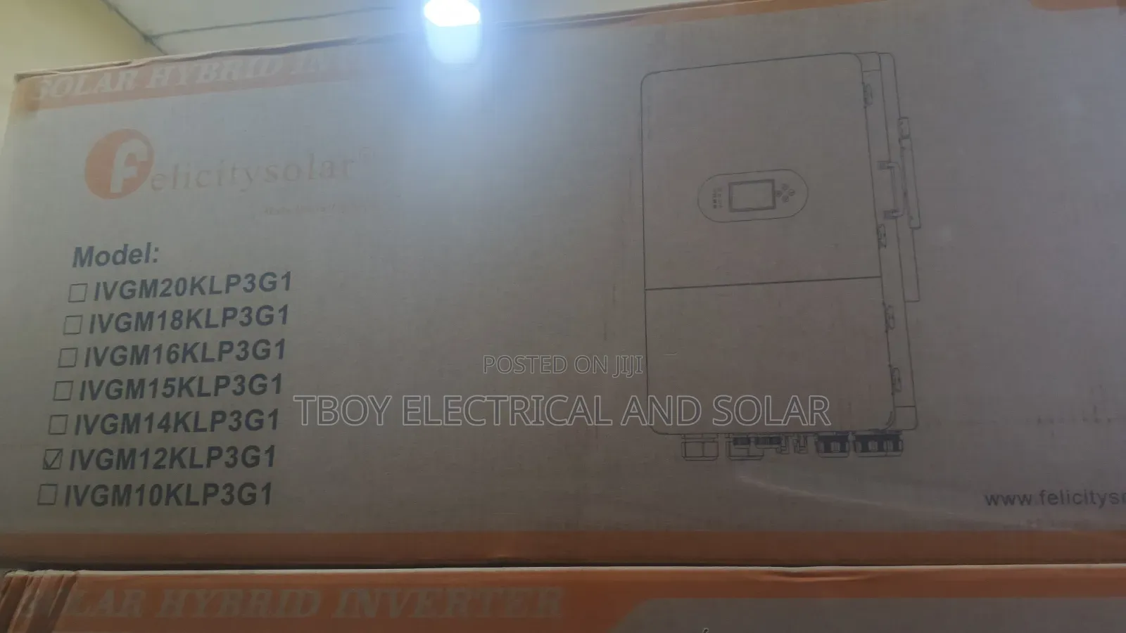 Felicity 12kw 3phase Hybrid Inverter