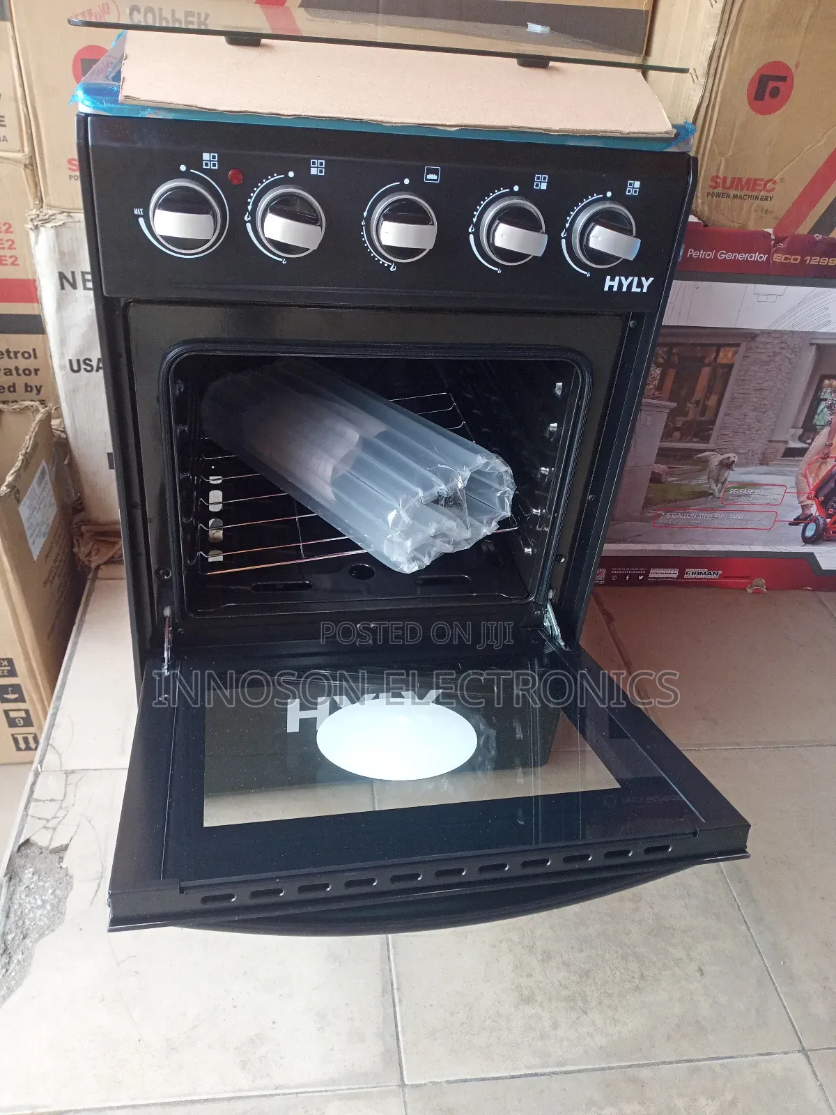 Hyly 50*50 3 In 1 Standing Gas And Oven