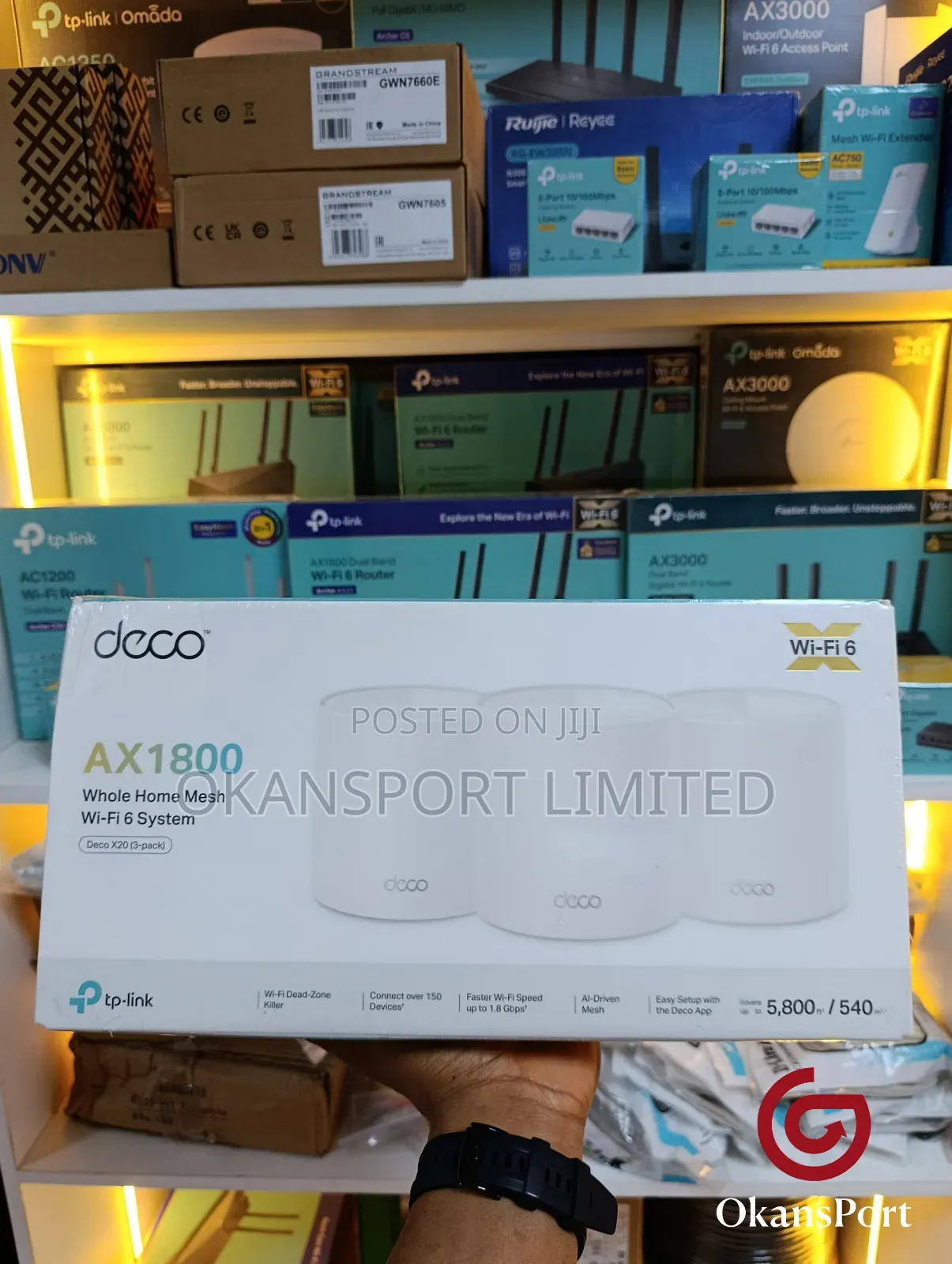 Tp-Link Deco X20 X50 X55 X60 Xe75 Be65 Be85 Be95 Be63 Mesh Wifi 7 Ap
