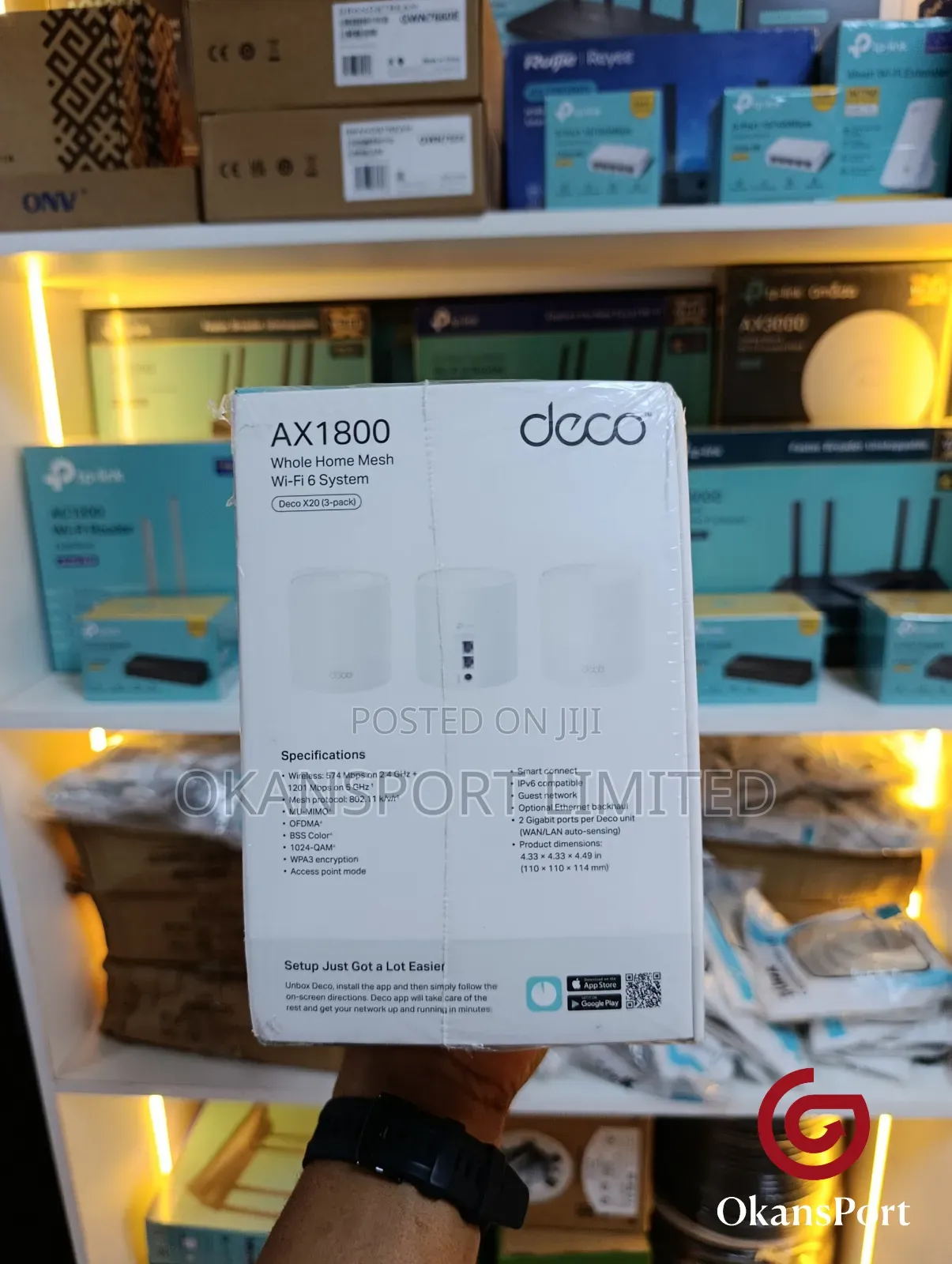 Tp-Link Deco X20 X50 X55 X60 Xe75 Be65 Be85 Be95 Be63 Mesh Wifi 7 Ap