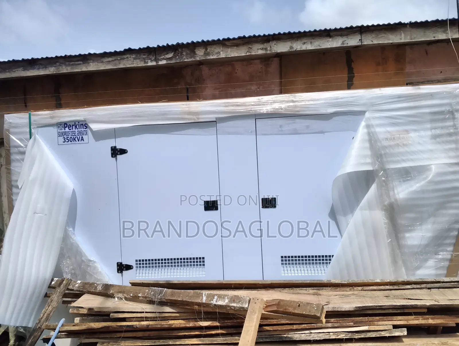 Durable Perkins Sp-350 350kva Generator – Silent Diesel Power Supply