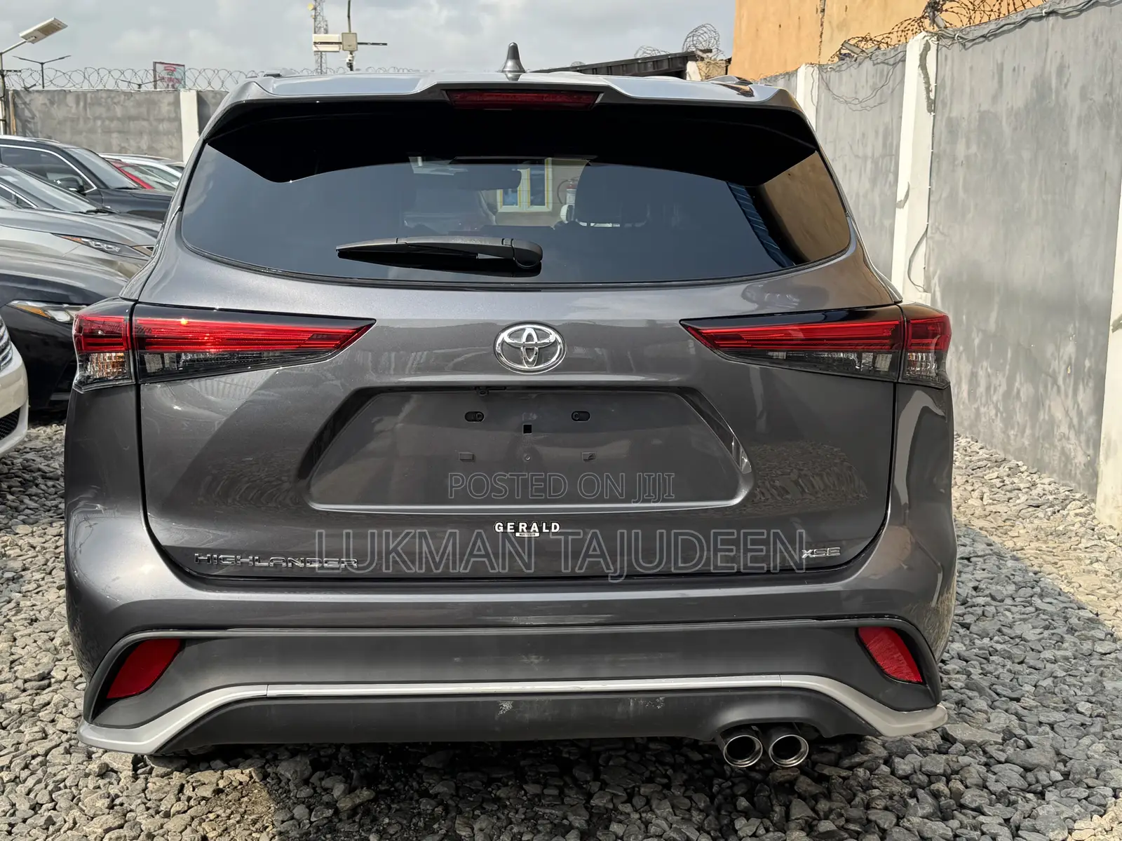 Toyota Highlander XSE FWD 2023 Gray