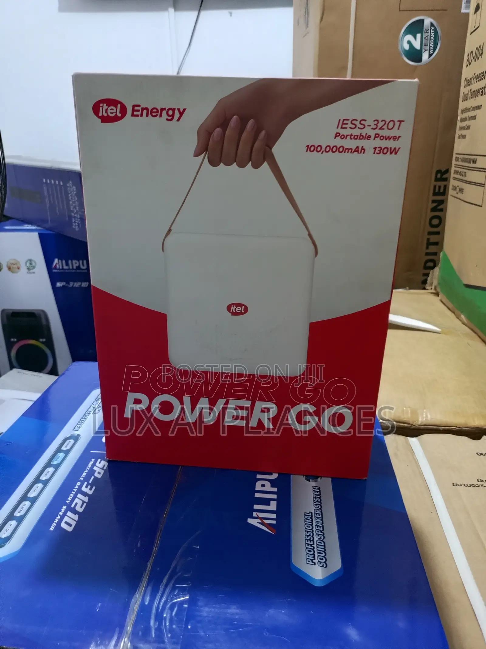 Itel Energy Power Go 100000mah 130w Portable Power Station