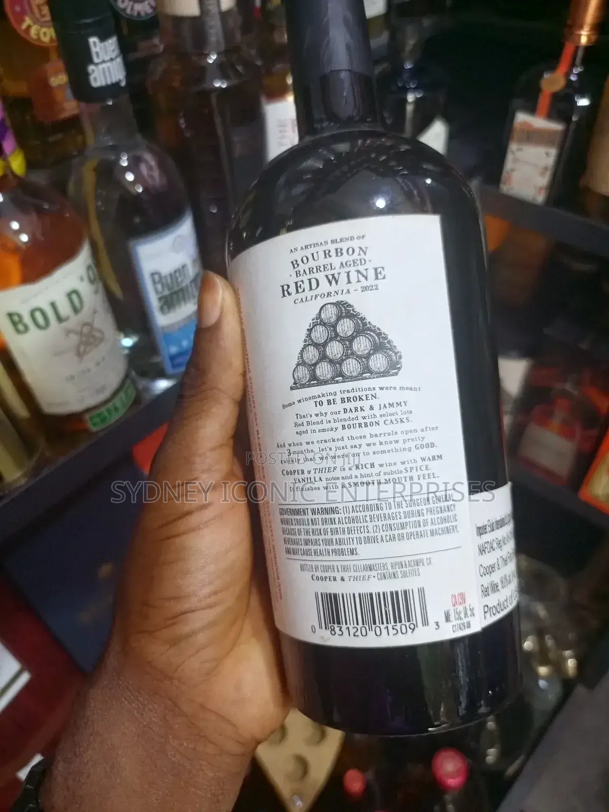 Cooper Thief Red Blend (Aged in Bourbon Barrels)