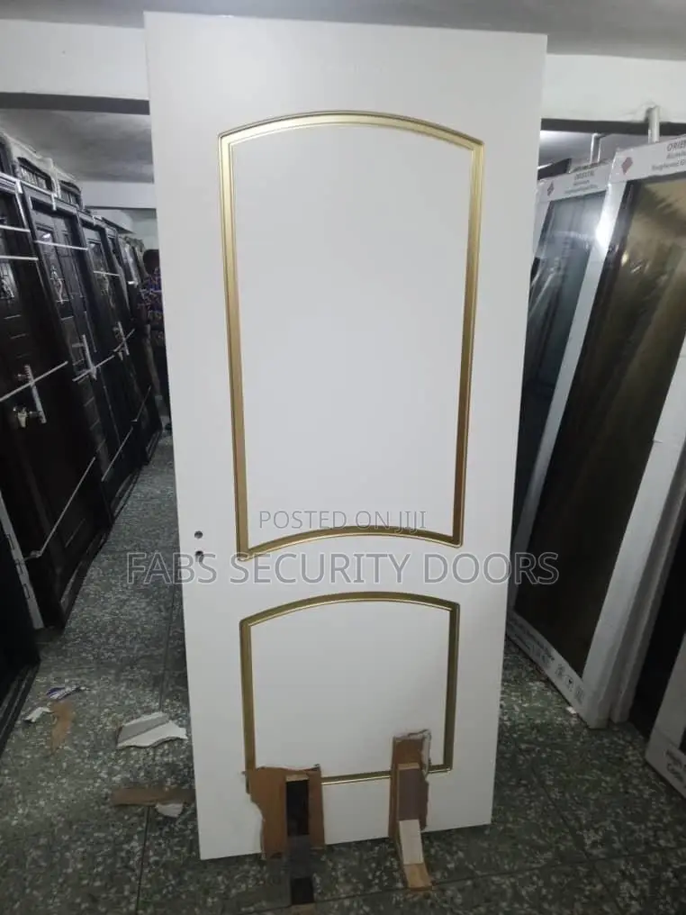 3ft Hardwooden Door (Gold Line Design)