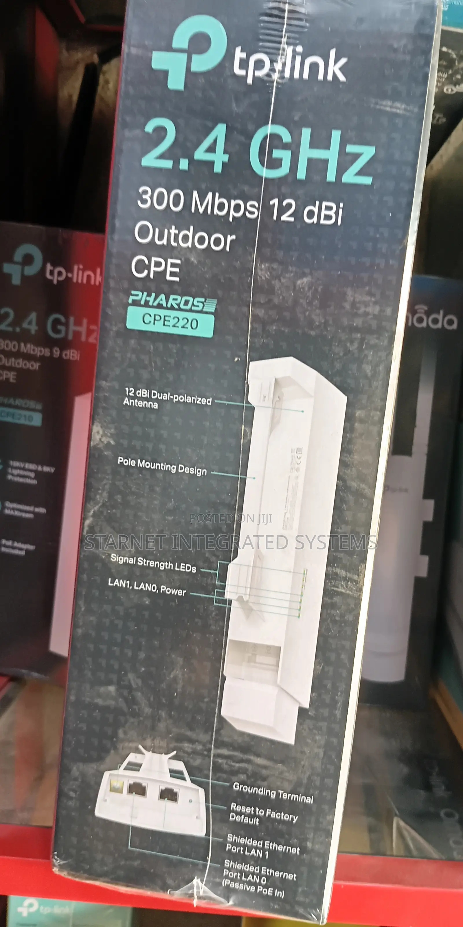 2.4ghz 300mbps 12dbi Outdoor Cpe220