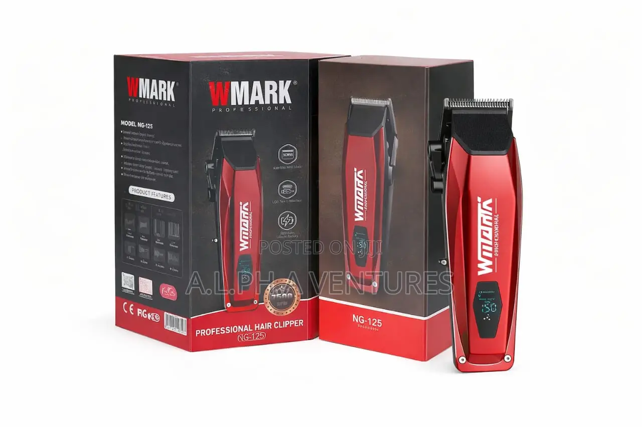 Wmark Ng-125 Professional Cordless Hair Clipper – Rechargeable