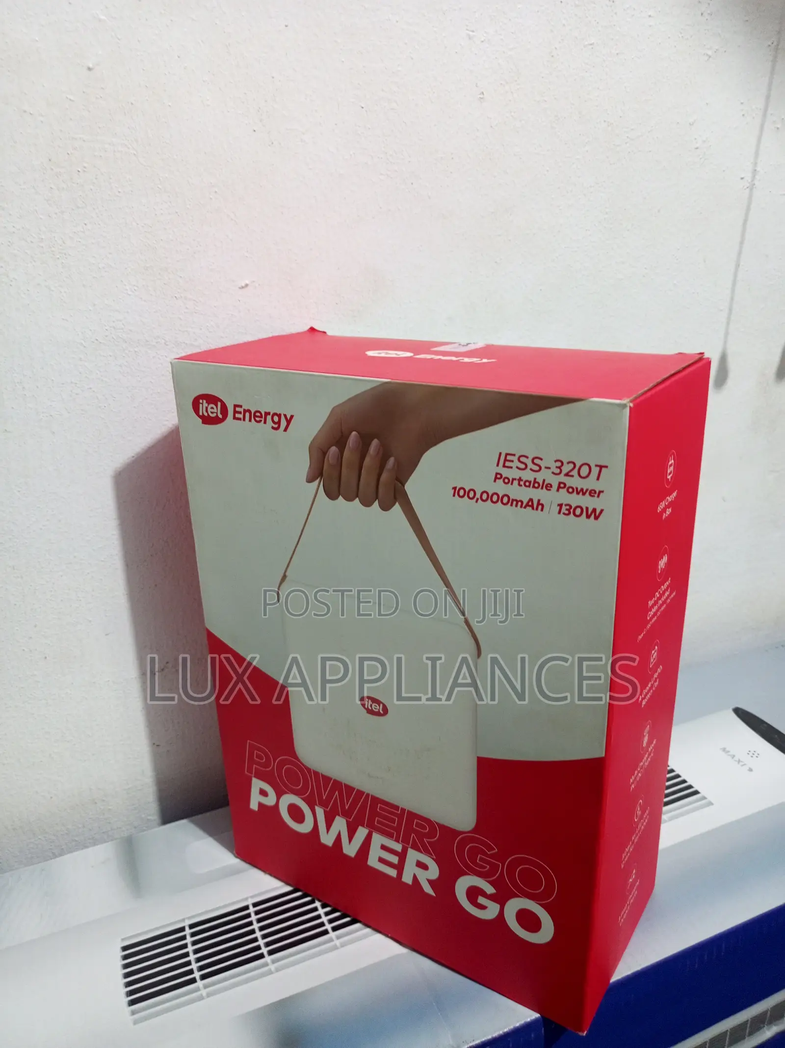 Itel Powergo 100000mah High Capacity Fast Charging Power Bank