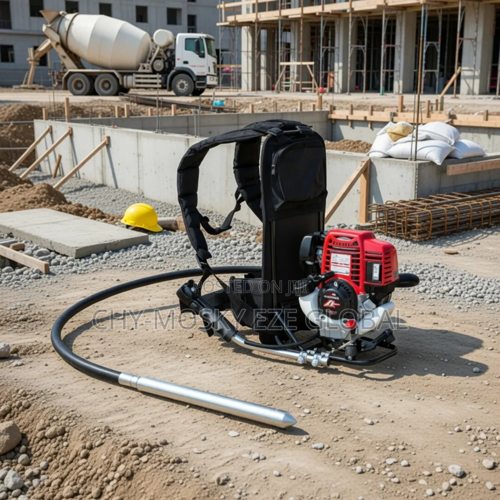 Backpack Petrol Concrete Vibrator