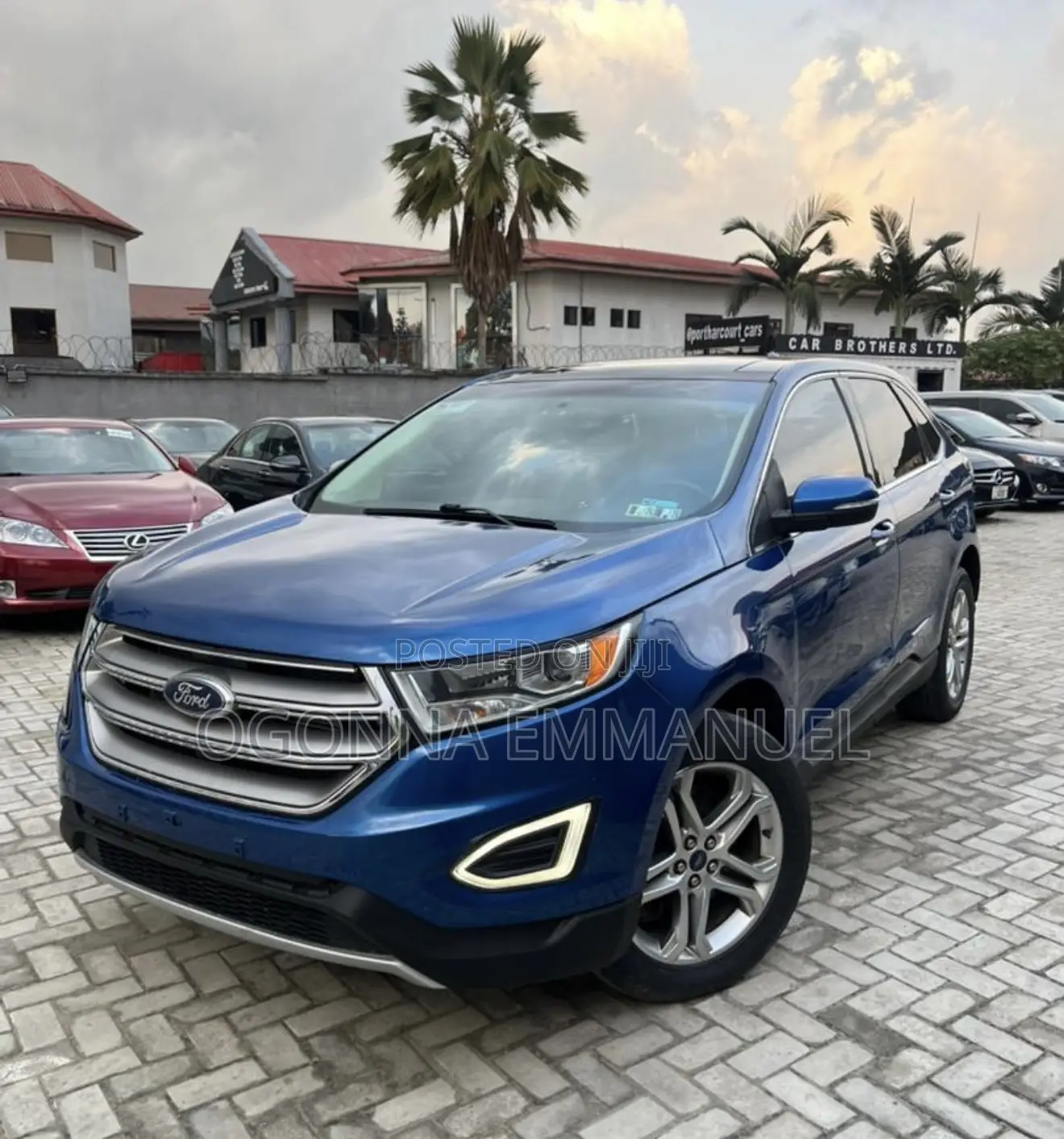 Ford Edge Titanium AWD 2018 Blue