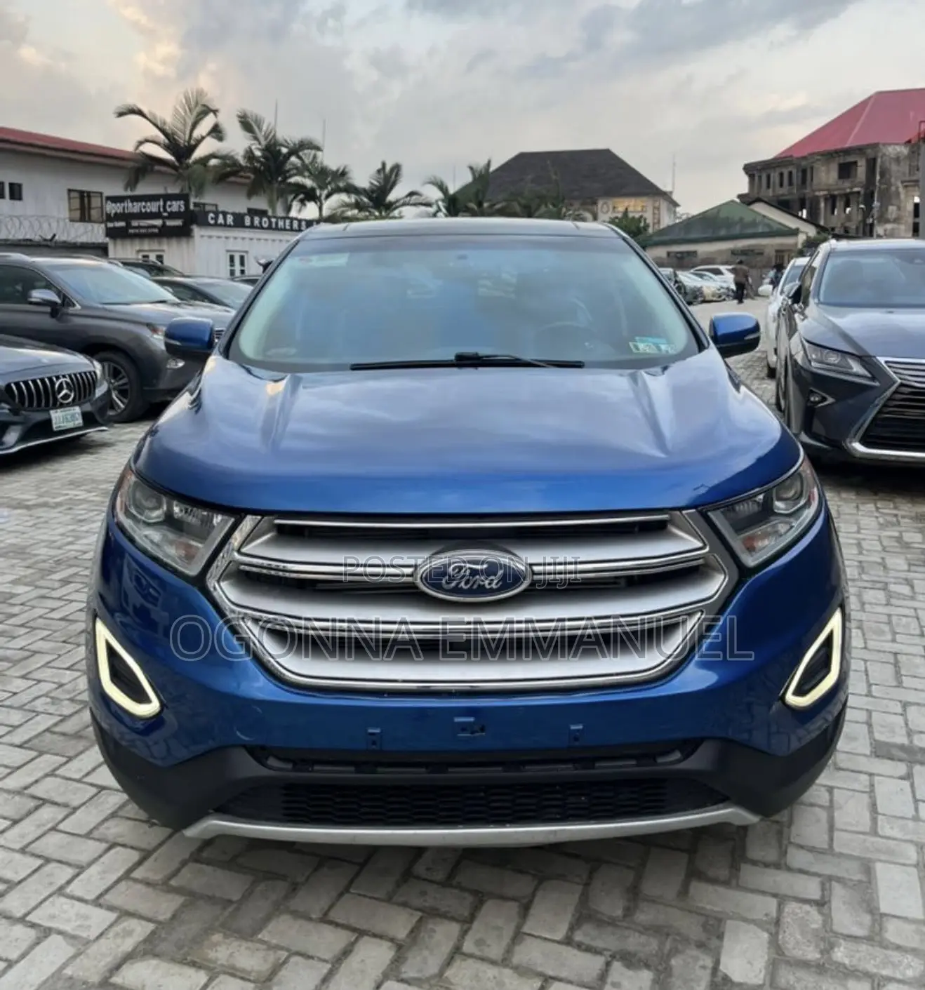 Ford Edge Titanium AWD 2018 Blue