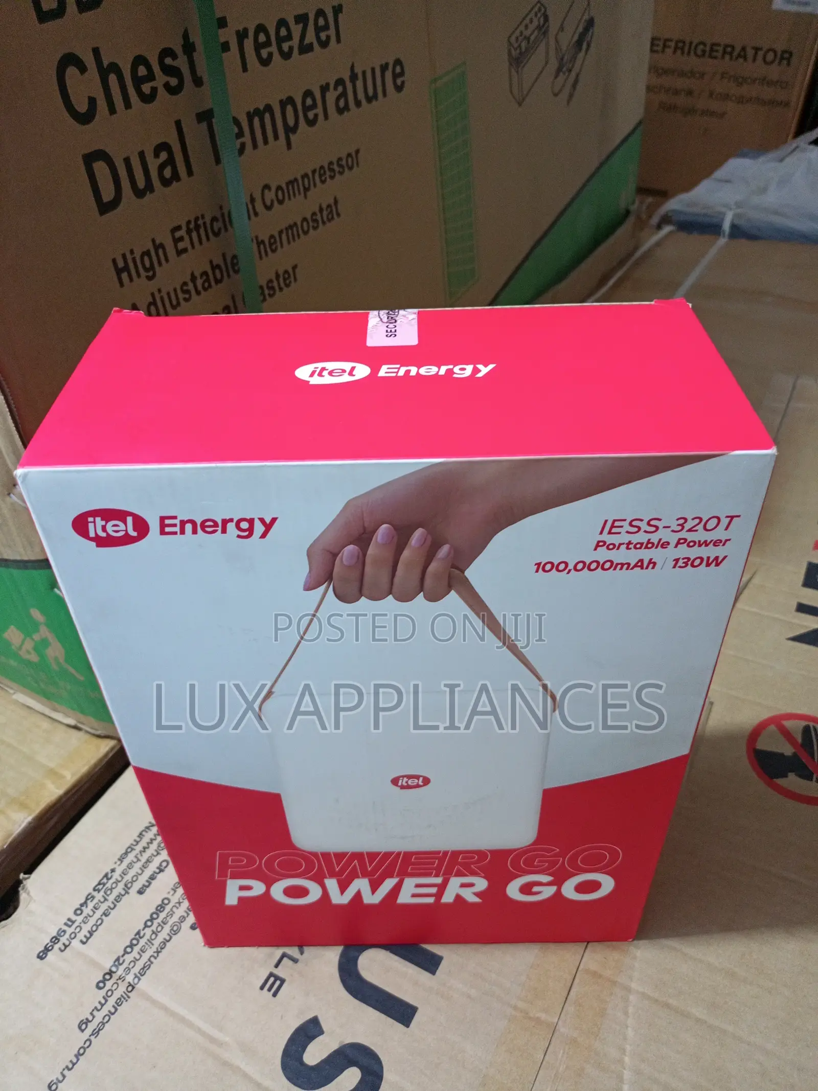 Itel Powergo Portable Power Station 100000mah Fast Charging