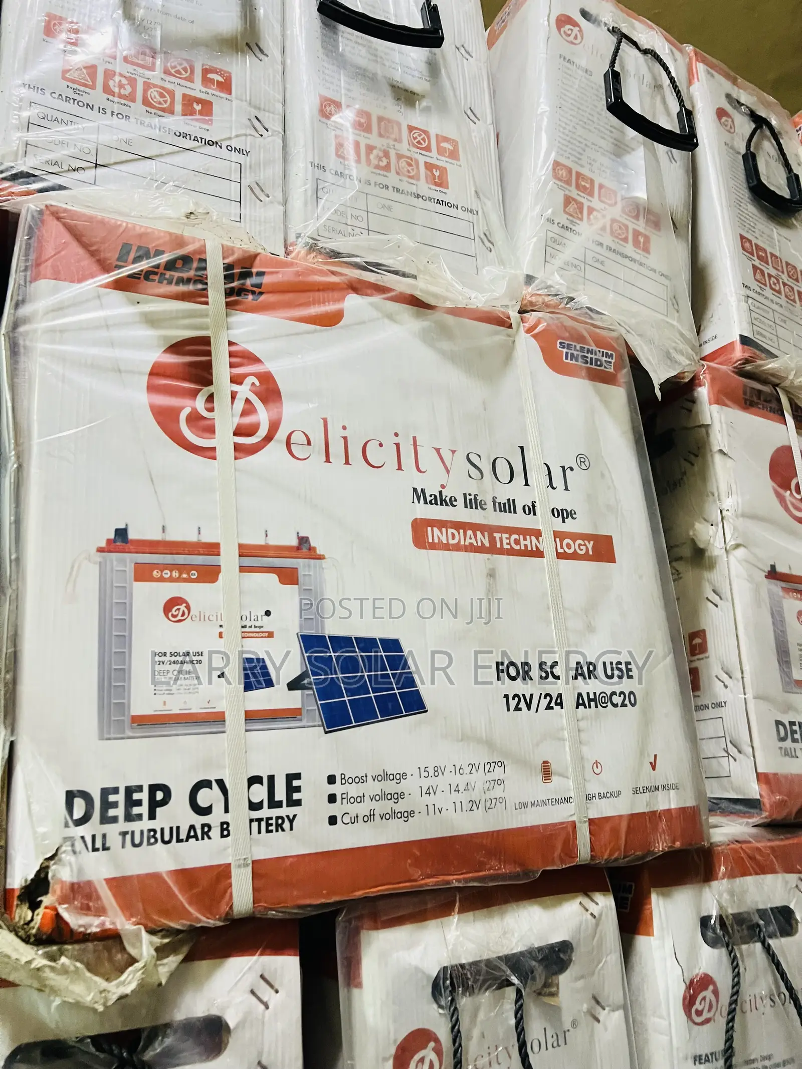240ah Delicity Tall Tubular Battery