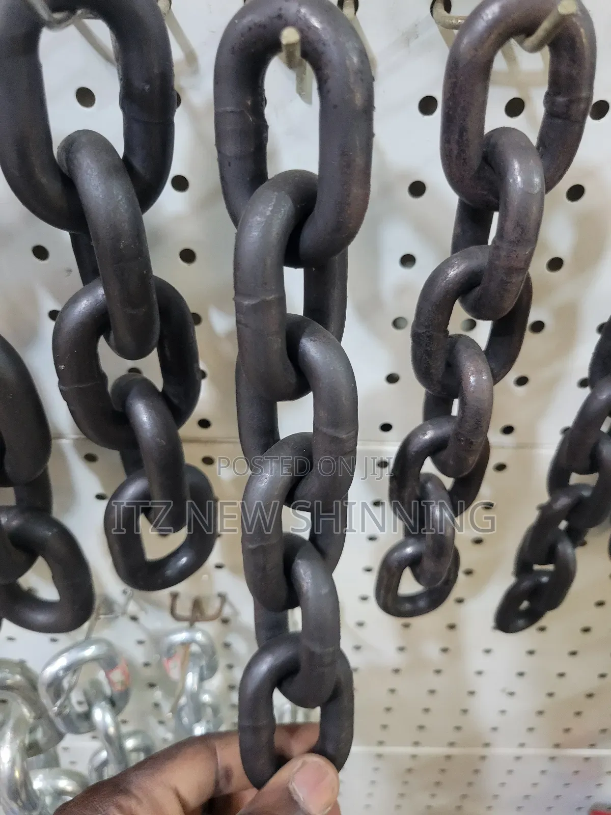 13mm Black Steel Lifting Chain