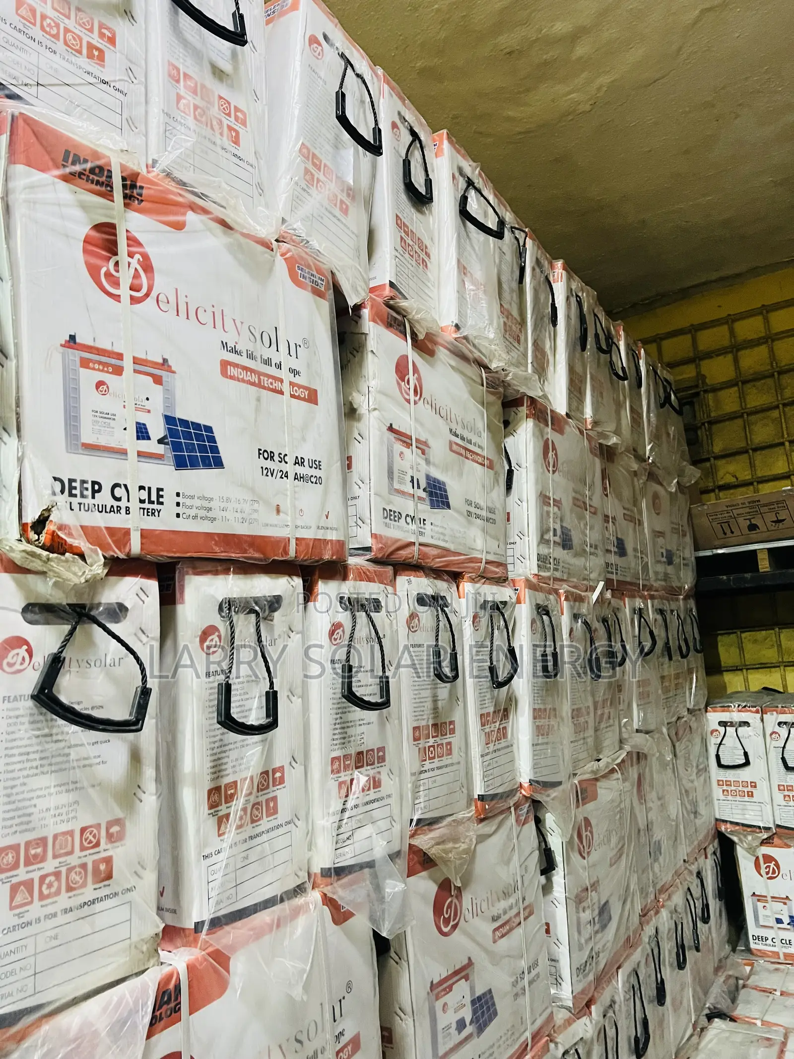 240ah Tall Tubular Battery