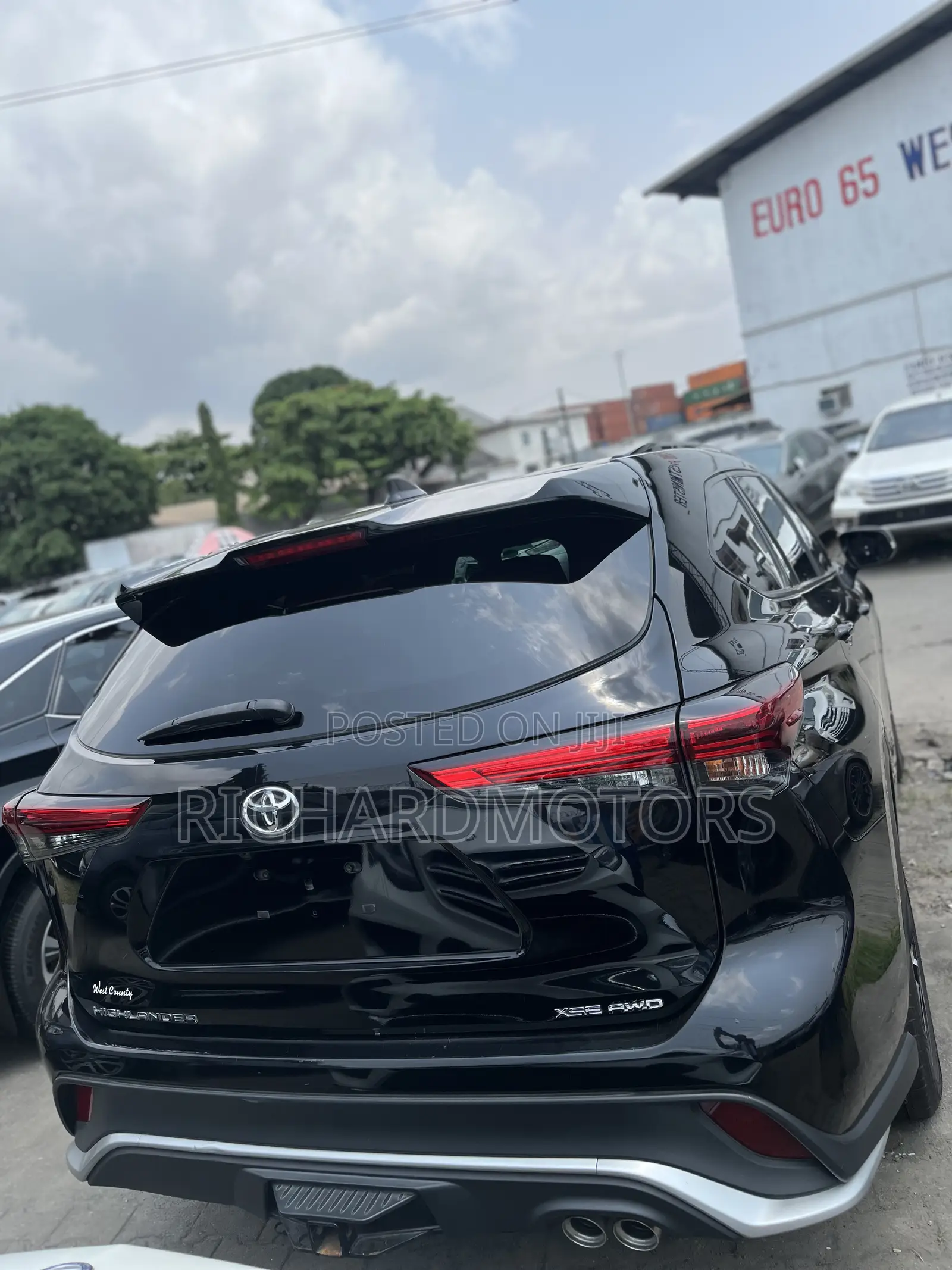 Toyota Highlander XSE 2022 Black