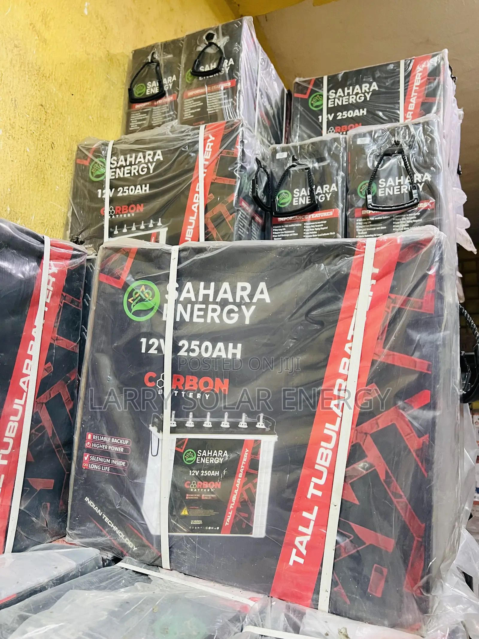 12v/250ah Sahara Tall Tubular Battery