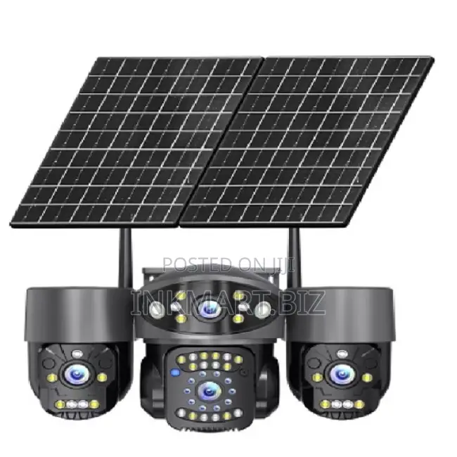 Solar Camera Aov Four Lens 3ptz Speed Dome 4g 20 Mp Hieasy App