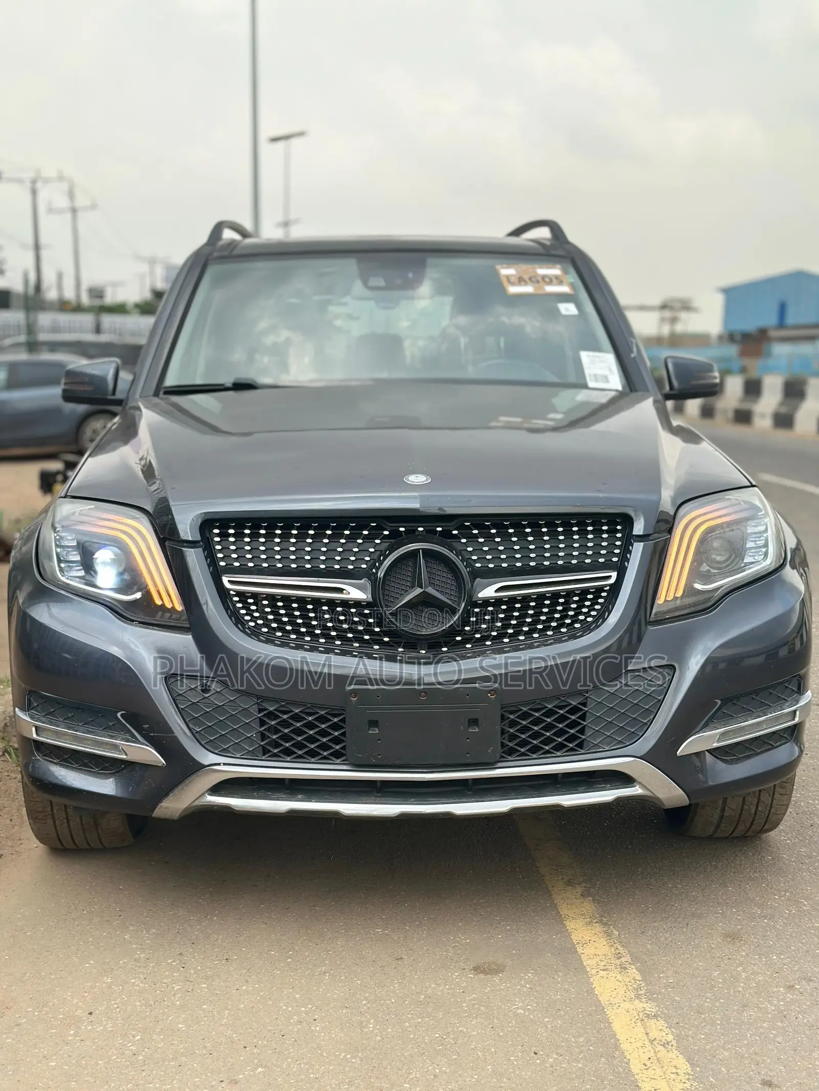 Mercedes-Benz GLK-Class 350 4MATIC 2014 Gray