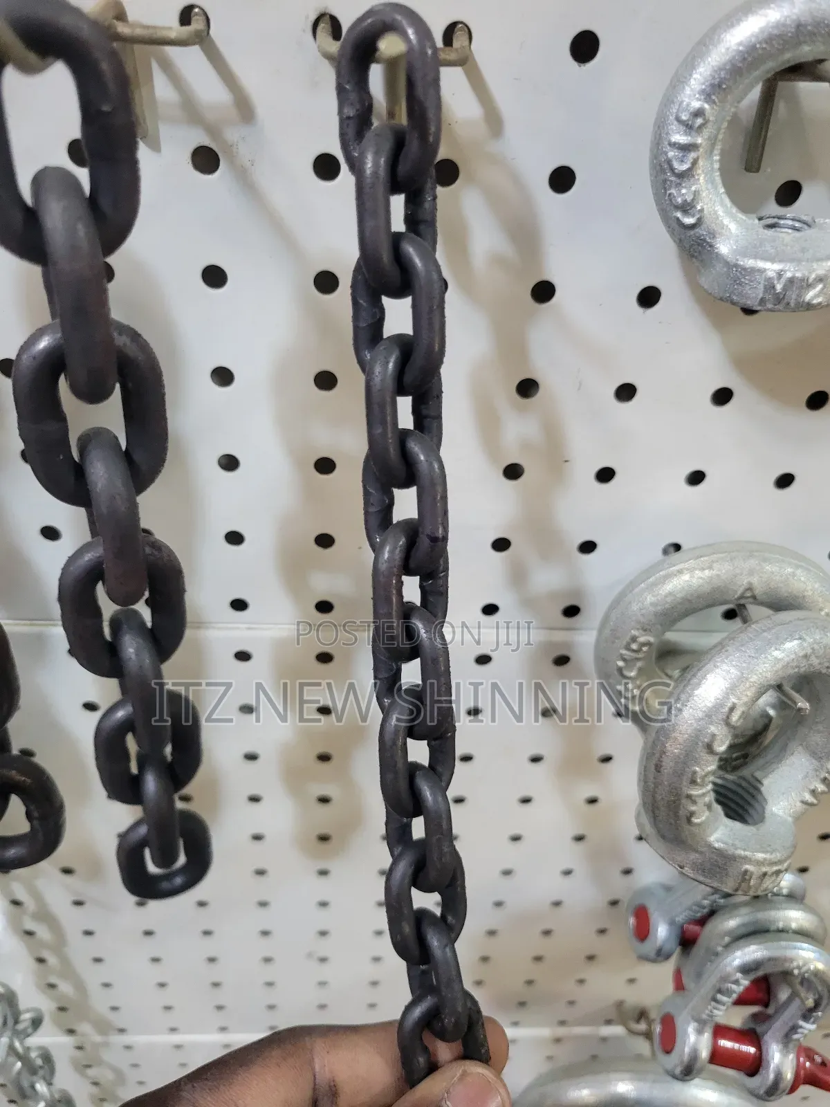 6mm Black Steel Lifting Chain