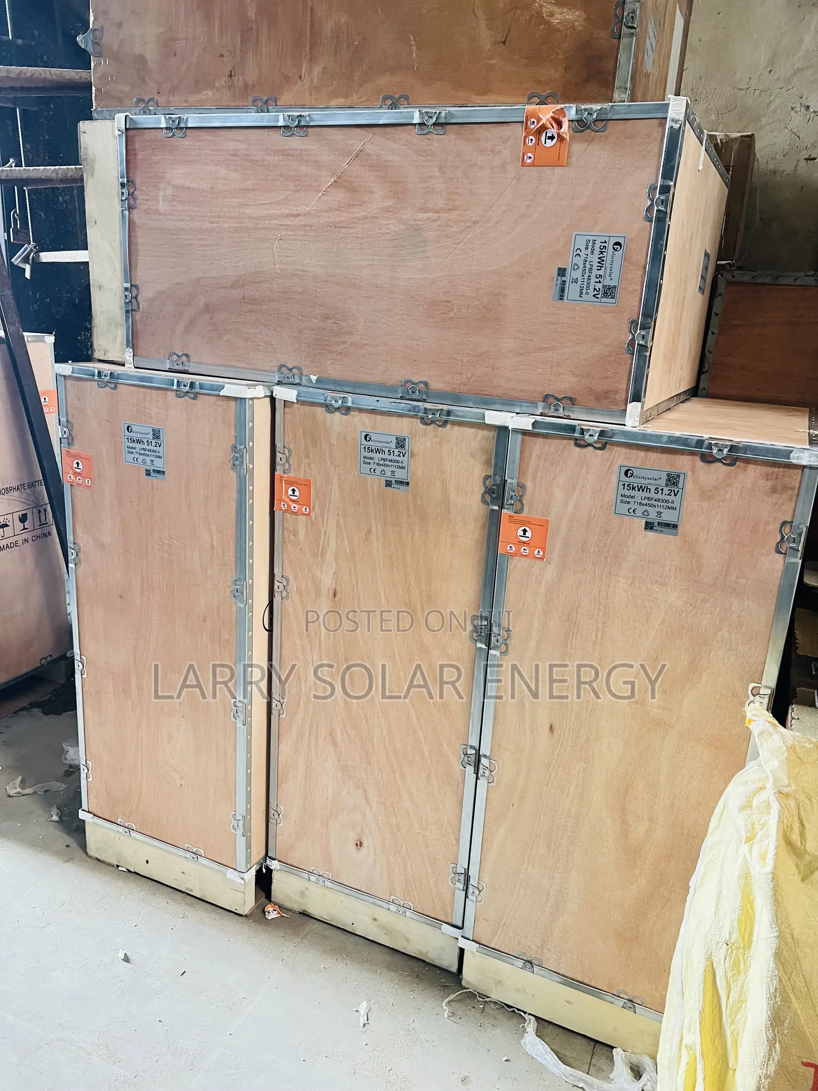 15kwh 51.2v Felicity Lithium Battery