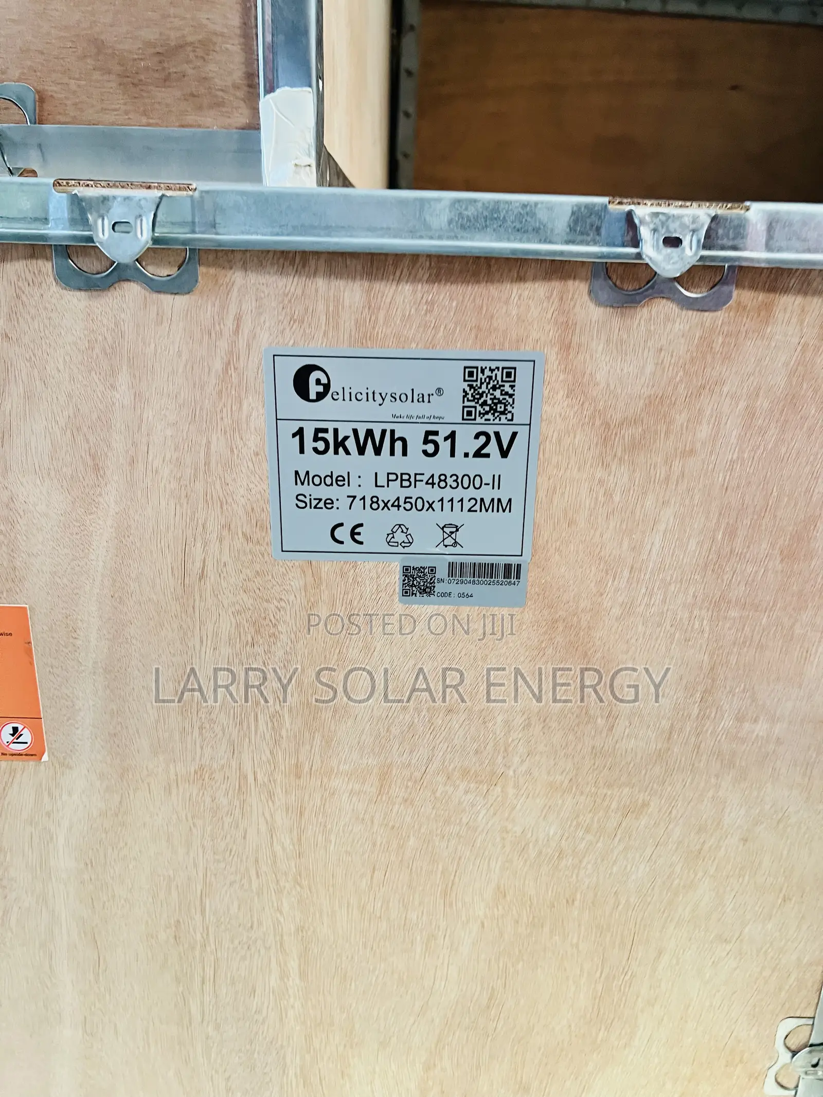 15kwh 51.2v Felicity Lithium Battery