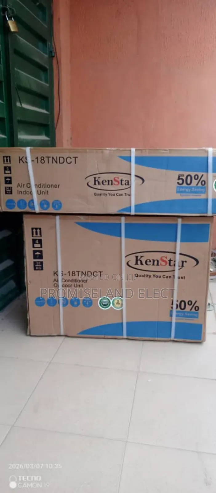 Kenstar 2hp Inverter Concil Duct Air Conditioner at 1,1m