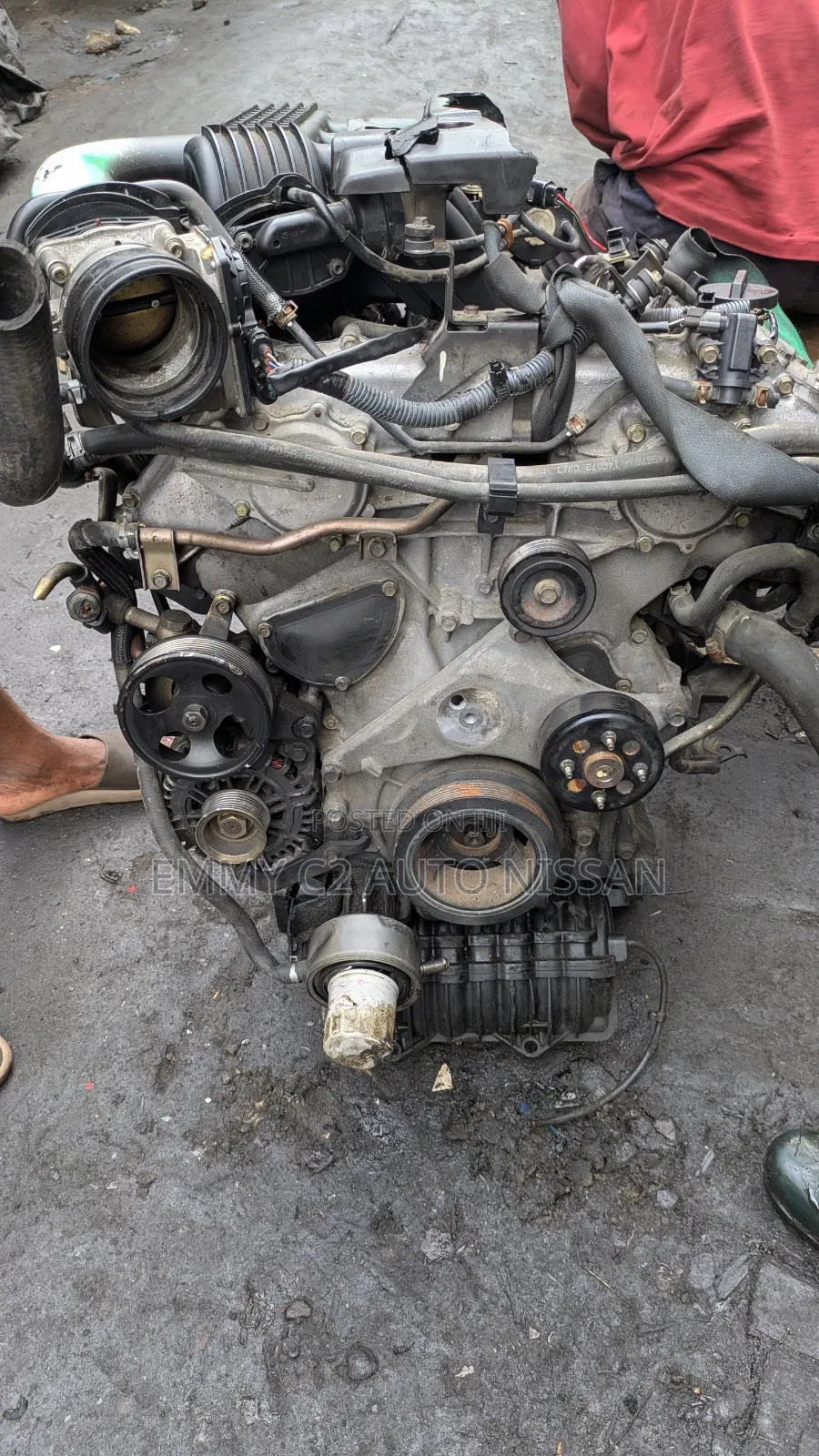 Nissan Pathfinder Engine 2005 4.0